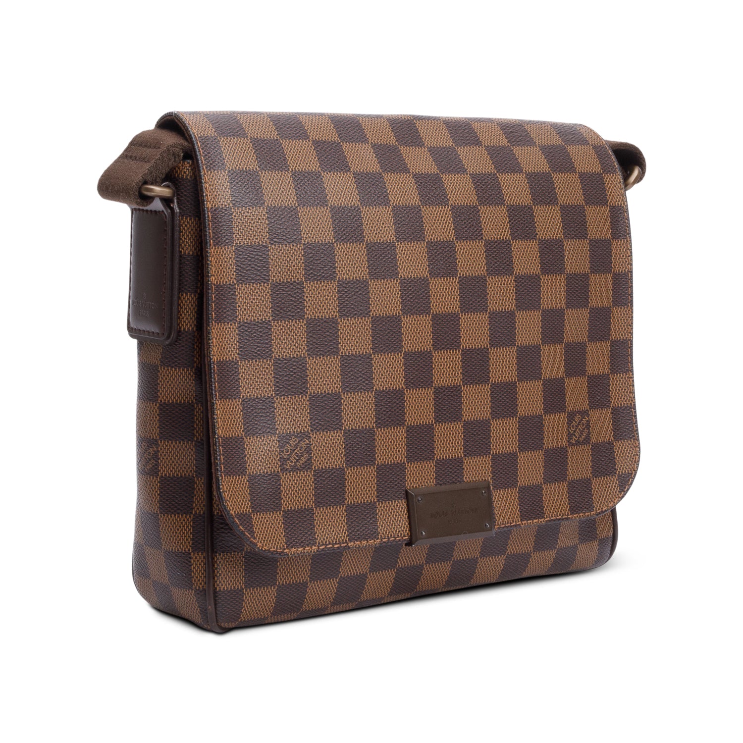 Louis Vuitton Damier Ebene District PM Messenger Bag