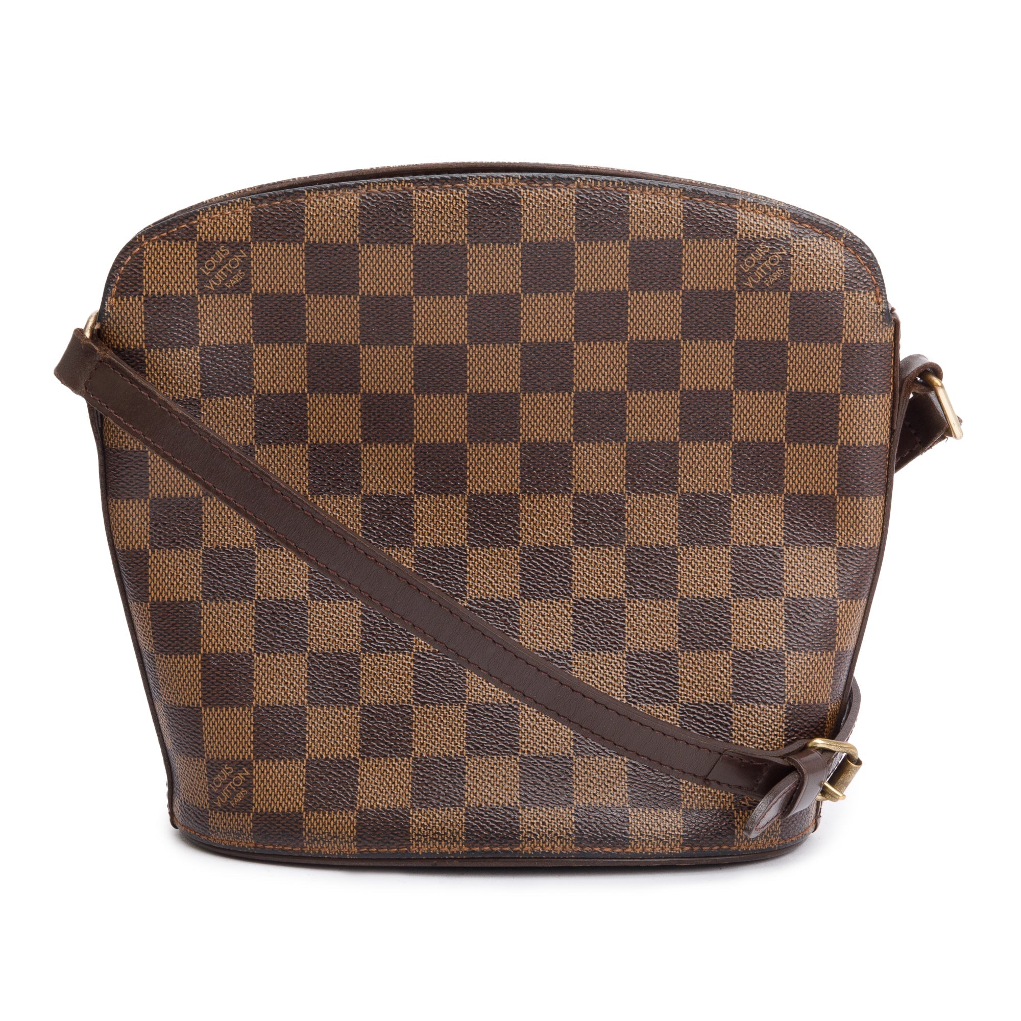 Louis Vuitton Damier Ebene Drouot Crossbody Bag