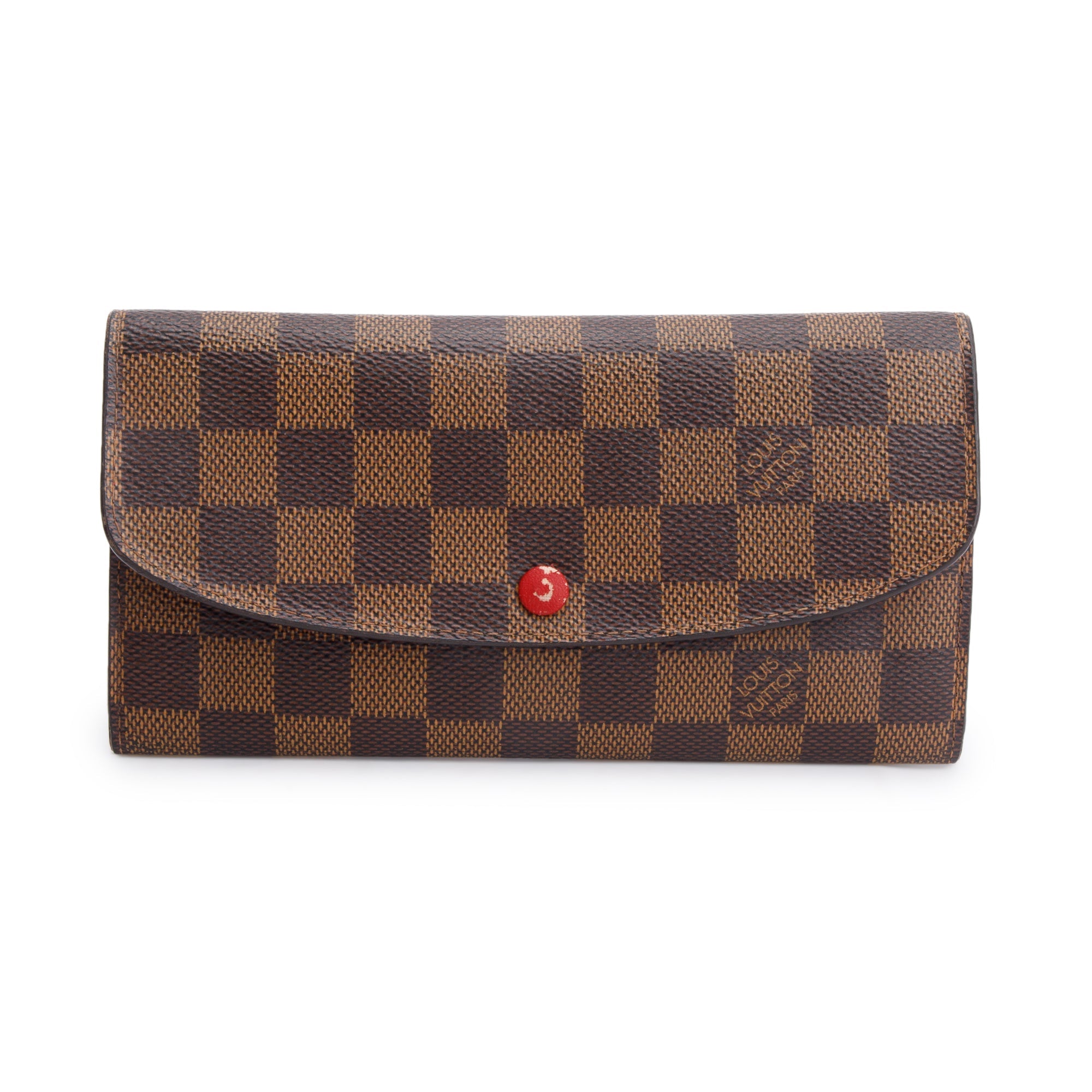 Louis Vuitton Damier Ebene Emilie Wallet