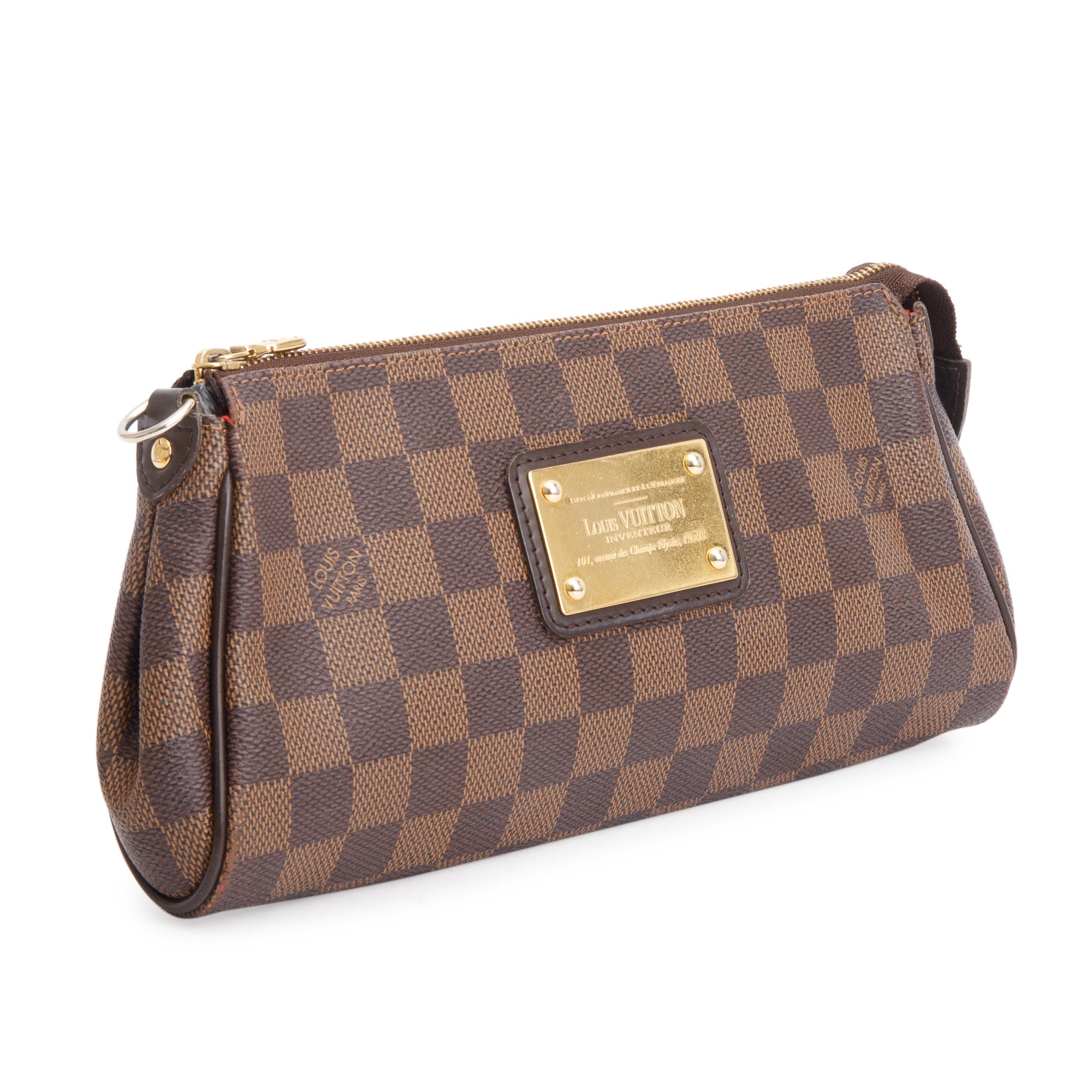 Louis Vuitton Damier Ebene Eva Clutch