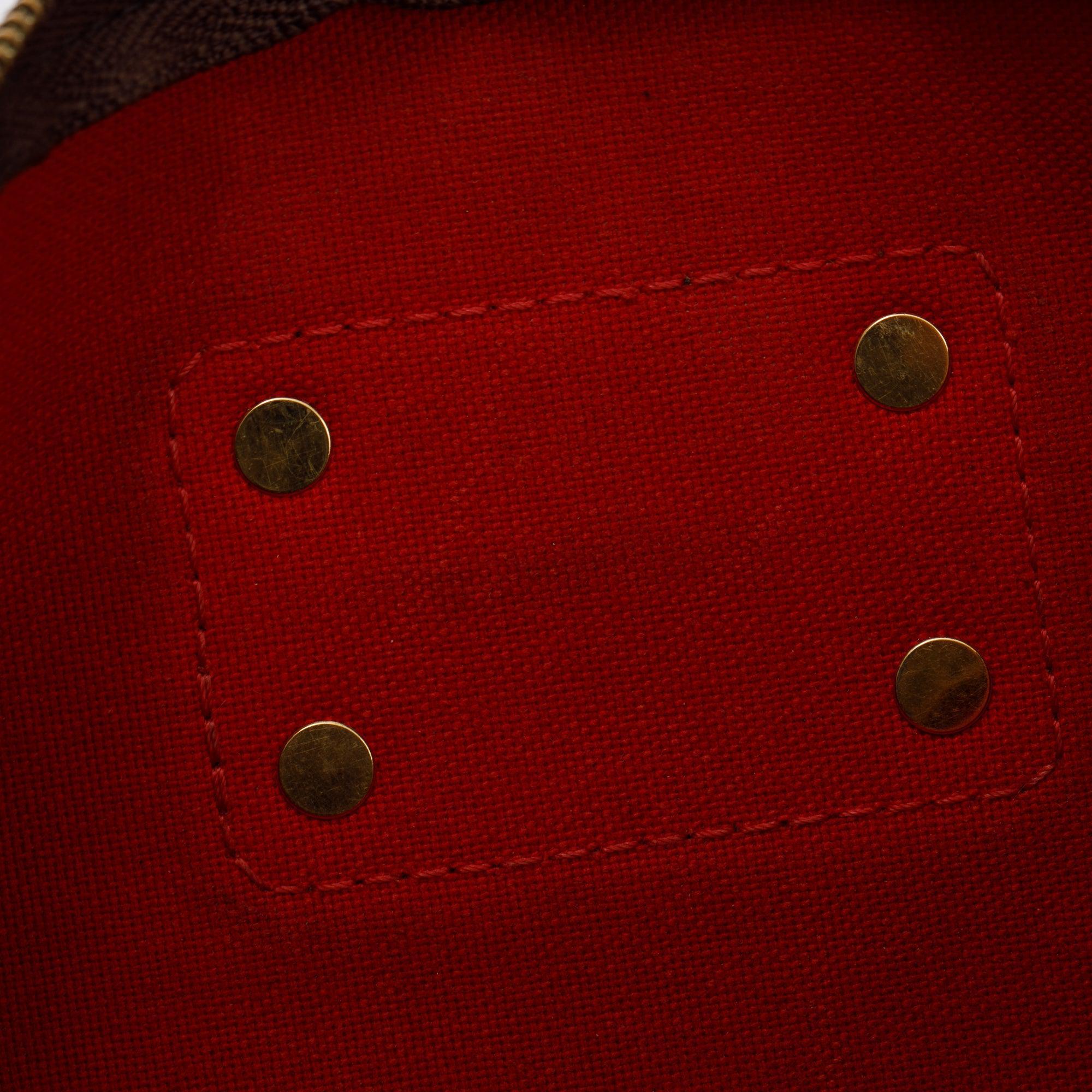 Louis Vuitton Damier Ebene Eva Clutch w/ Straps