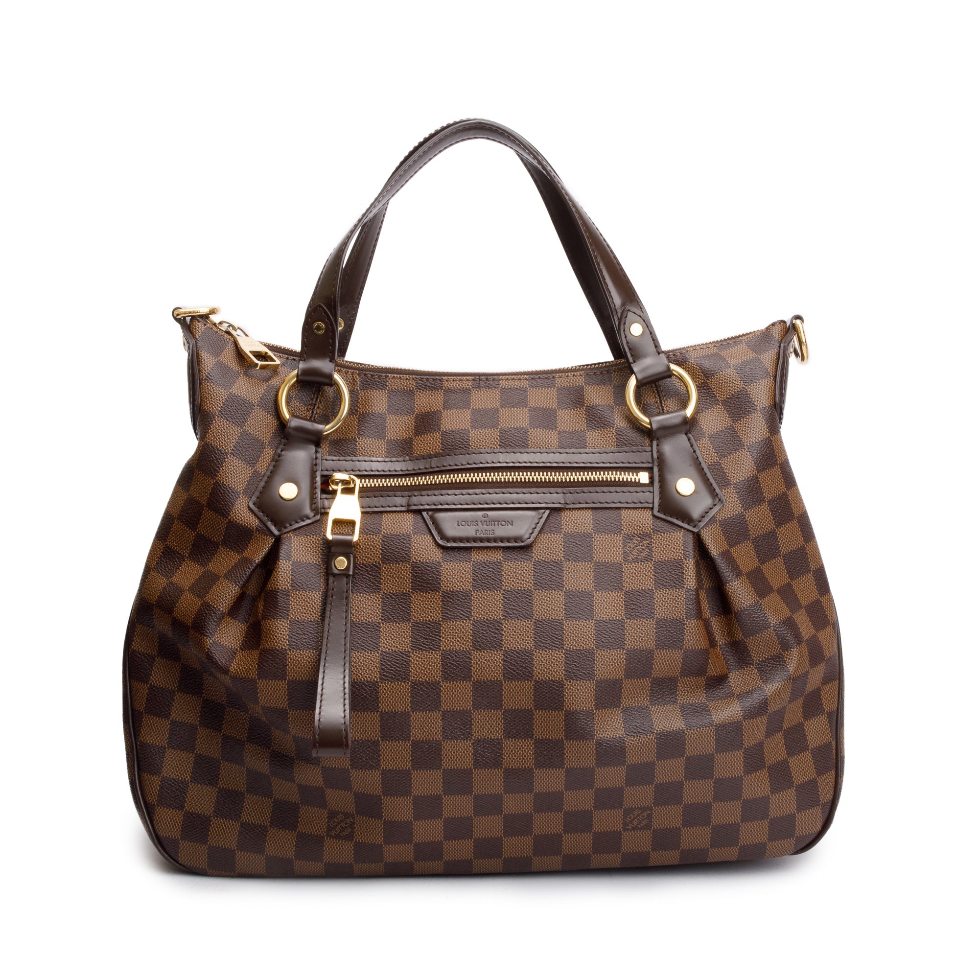 Louis Vuitton Damier Ebene Evora MM w/ Strap