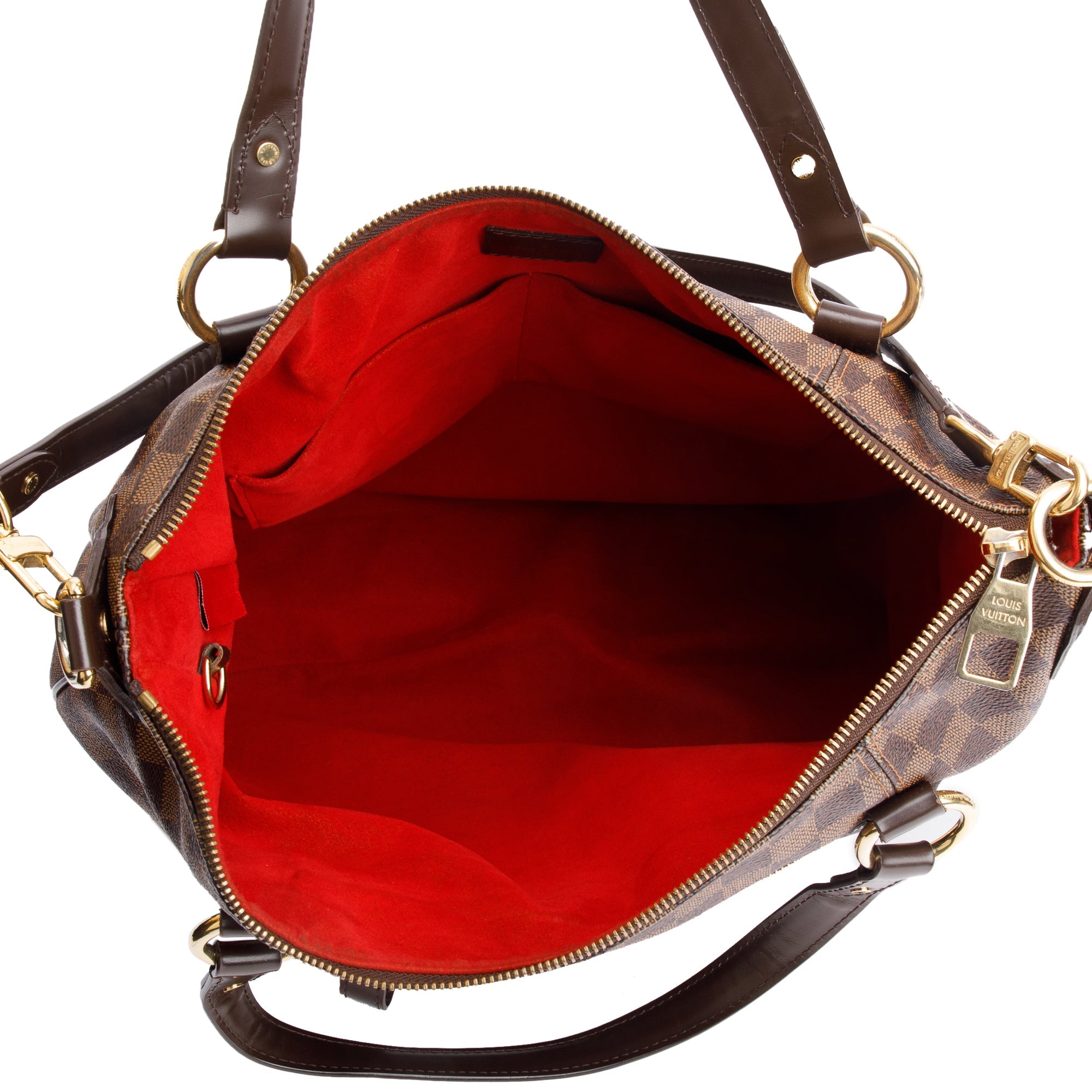 Louis Vuitton Damier Ebene Evora MM w/ Strap