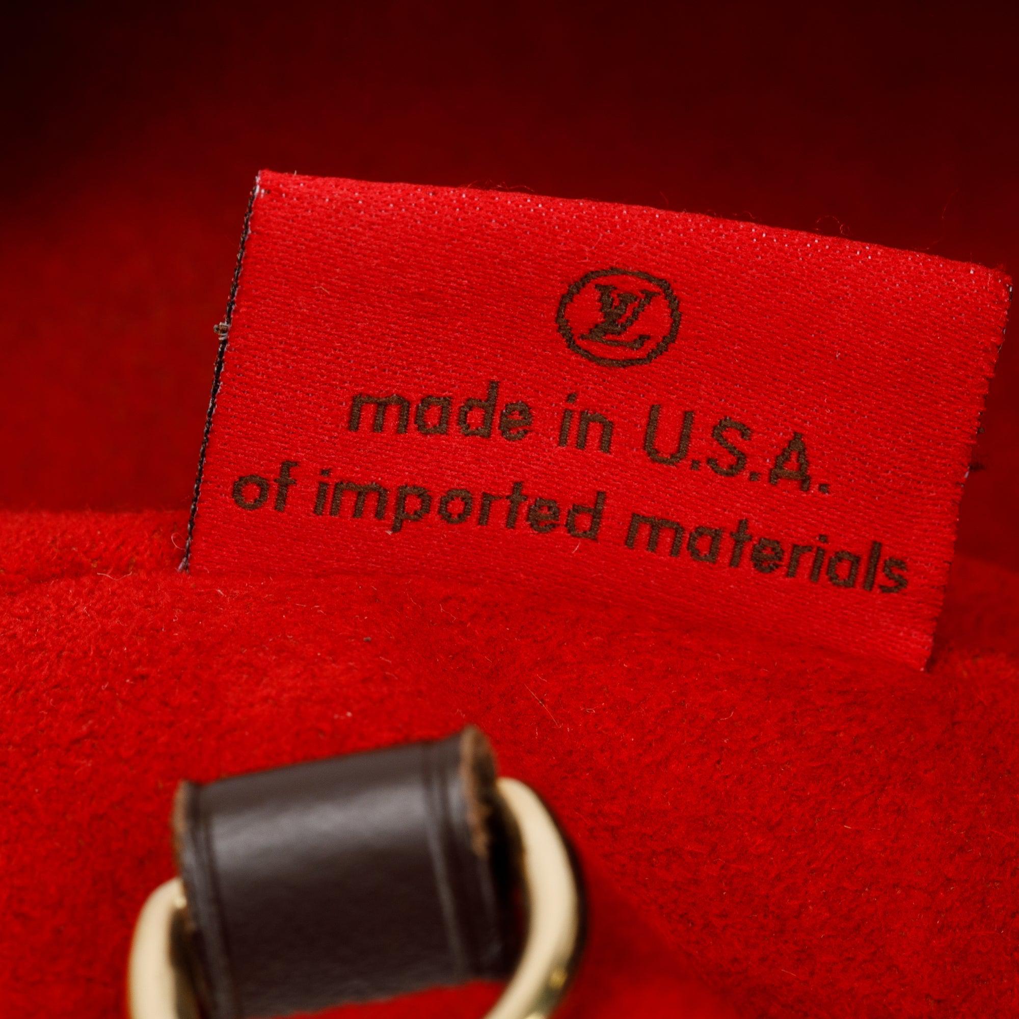 Louis Vuitton Damier Ebene Evora MM w/ Strap