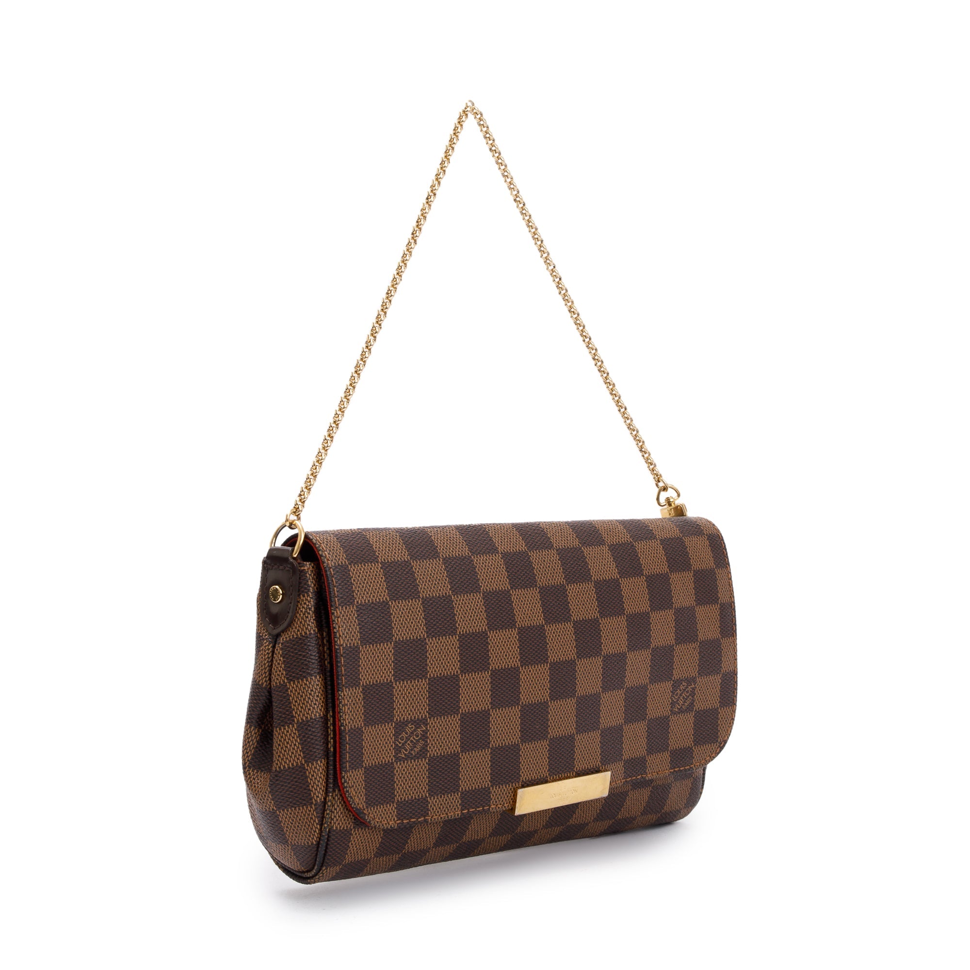 Louis Vuitton Damier Ebene Favorite MM w/ Strap
