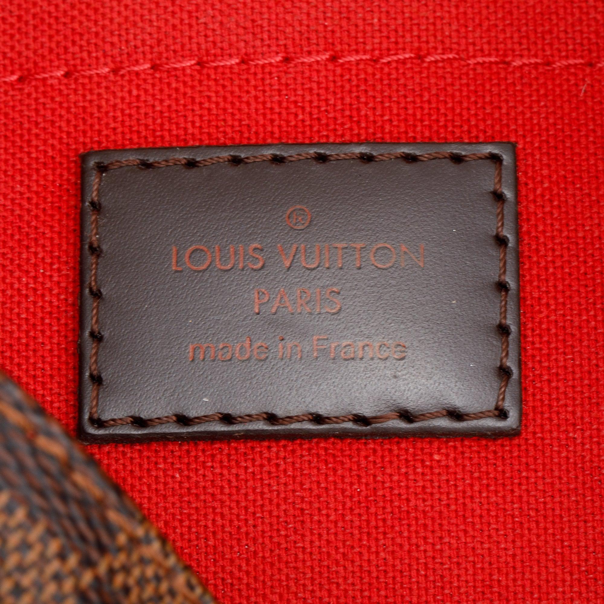 Louis Vuitton Damier Ebene Favorite MM w/ Strap, Receipt & Box