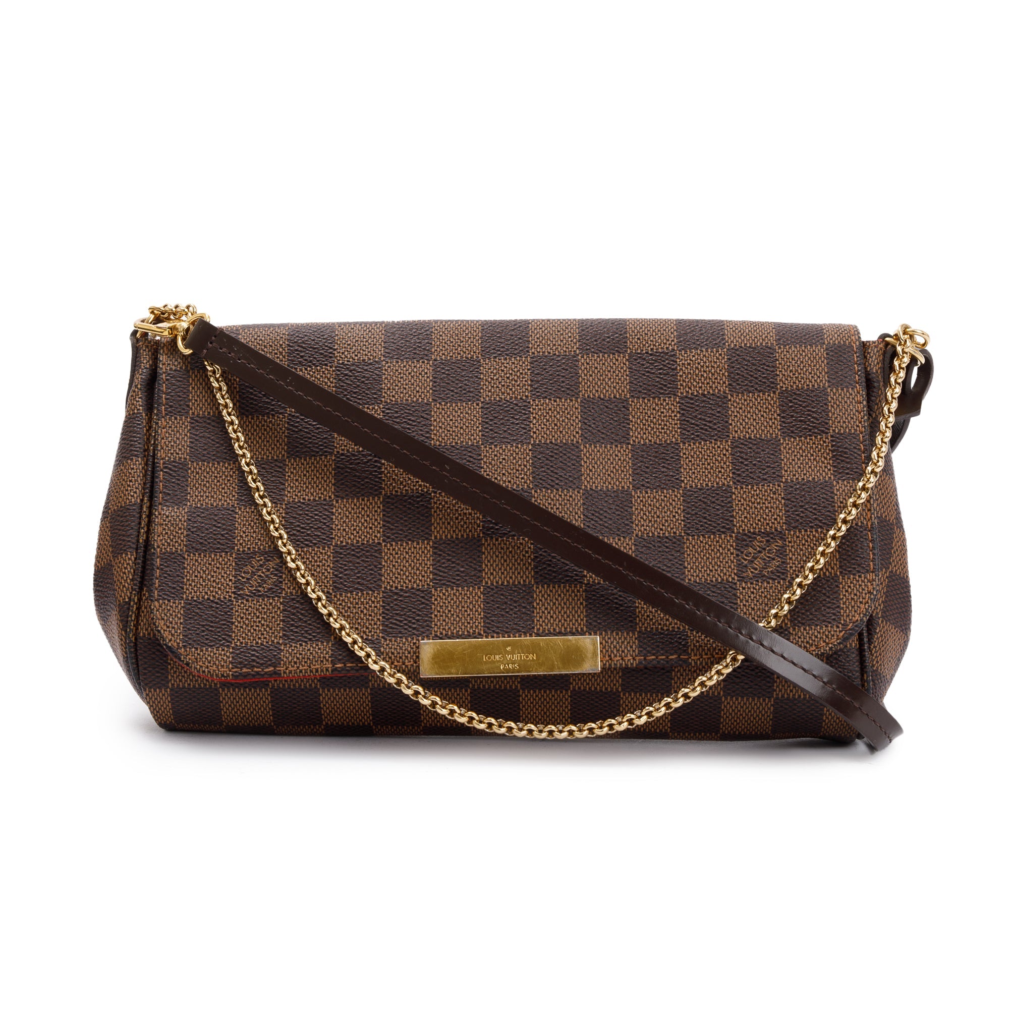 Louis Vuitton Damier Ebene Favorite MM w/ Strap
