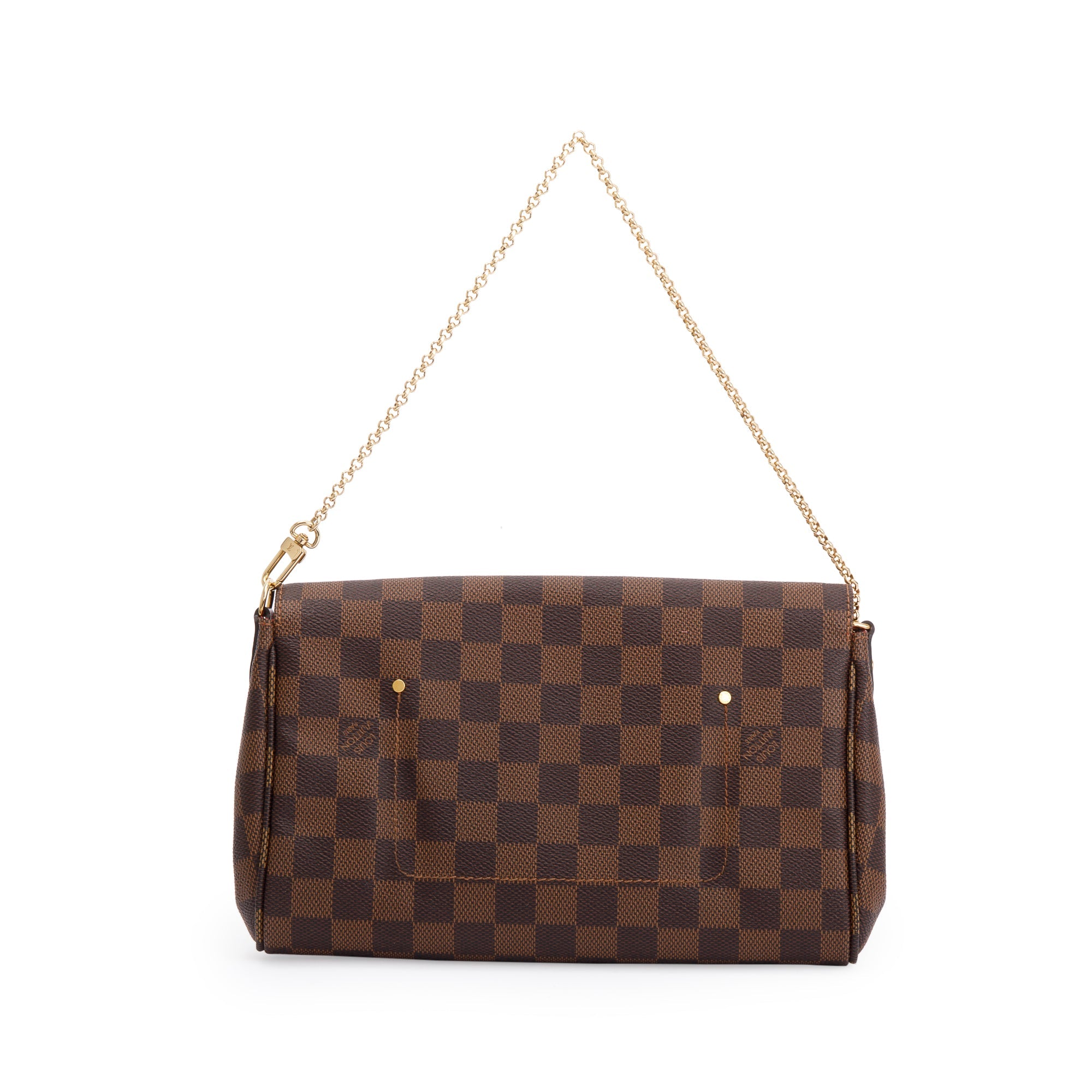 Louis Vuitton Damier Ebene Favorite MM w/ Straps