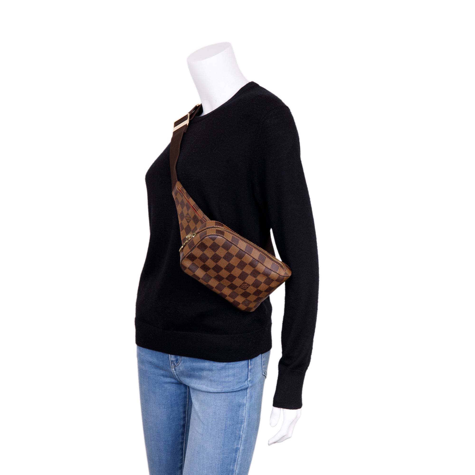 Louis Vuitton Damier Ebene Geronimos Waist Bag