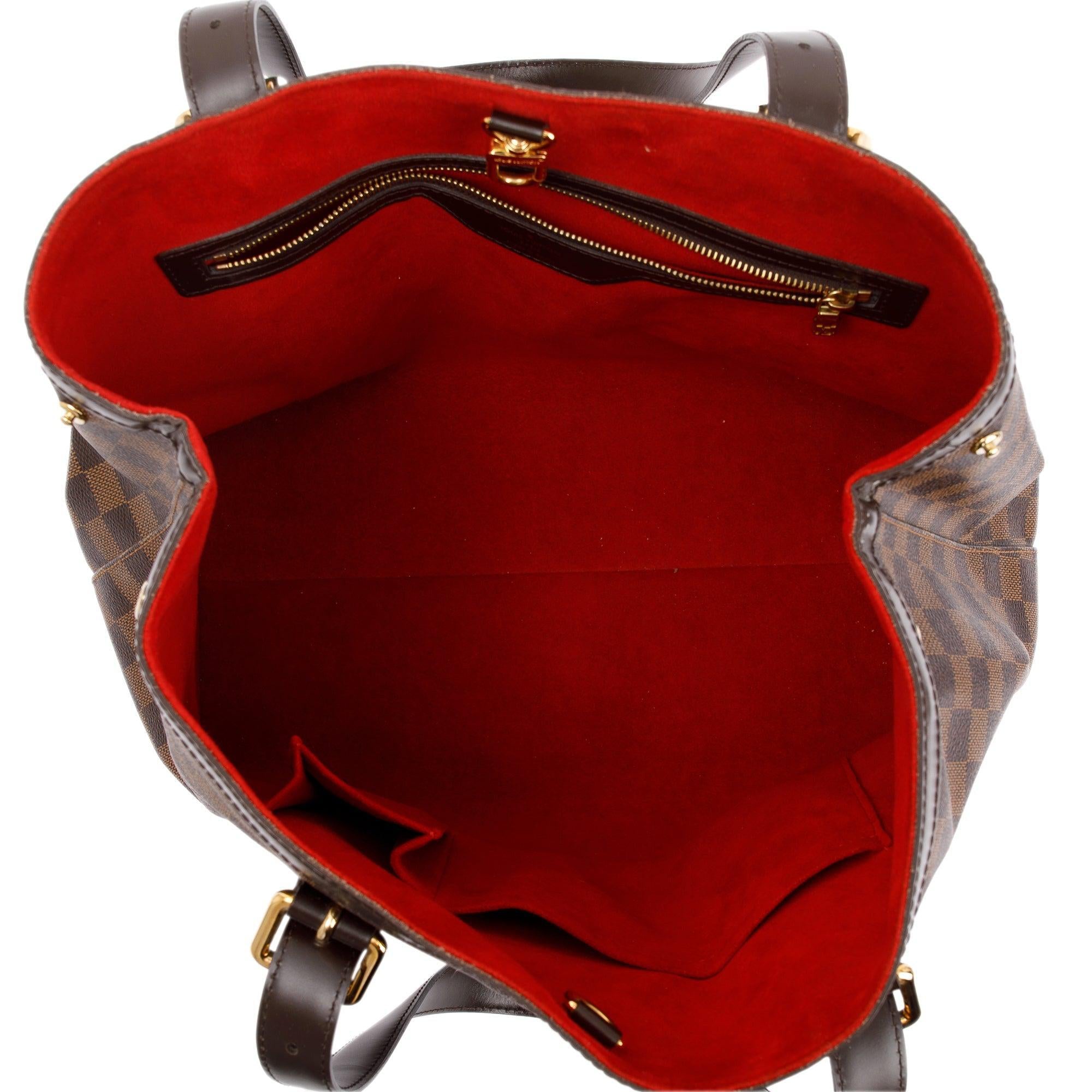 Louis Vuitton Damier Ebene Hampstead MM