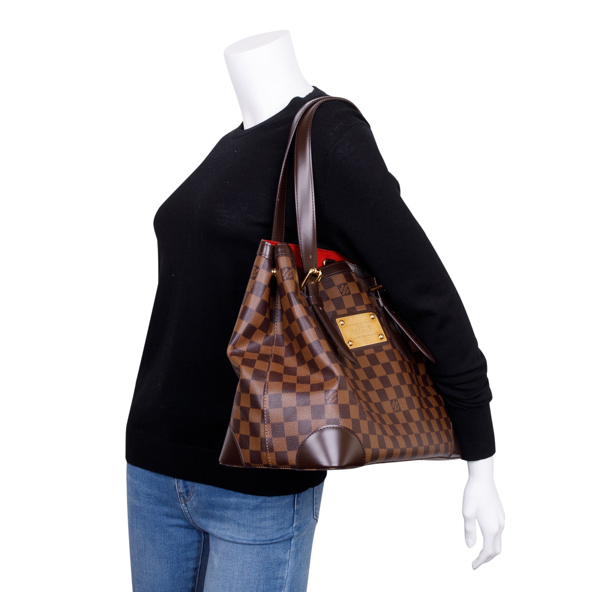 Louis Vuitton Damier Ebene Hampstead MM