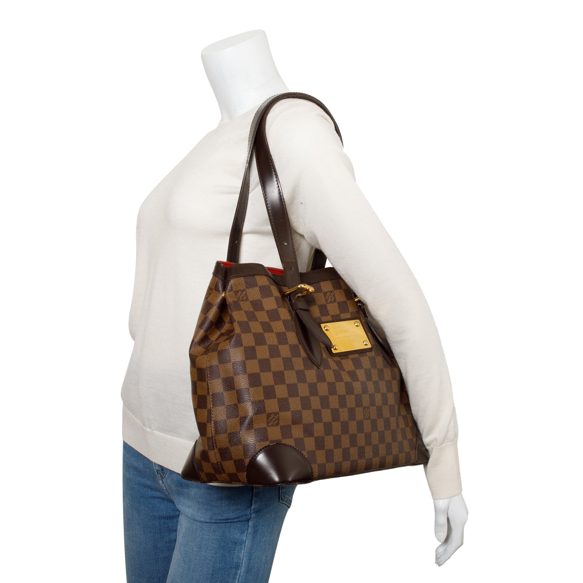 Louis Vuitton Damier Ebene Hampstead MM