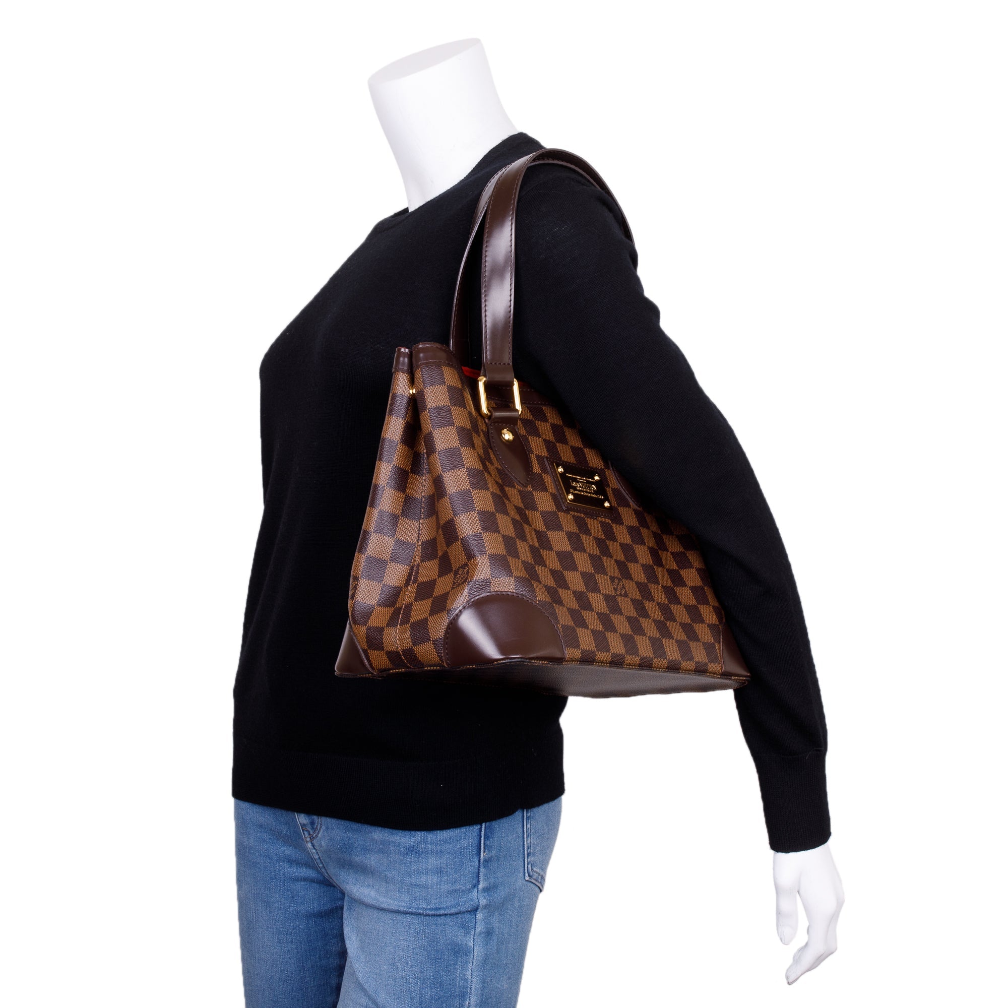 Louis Vuitton Damier Ebene Hampstead MM