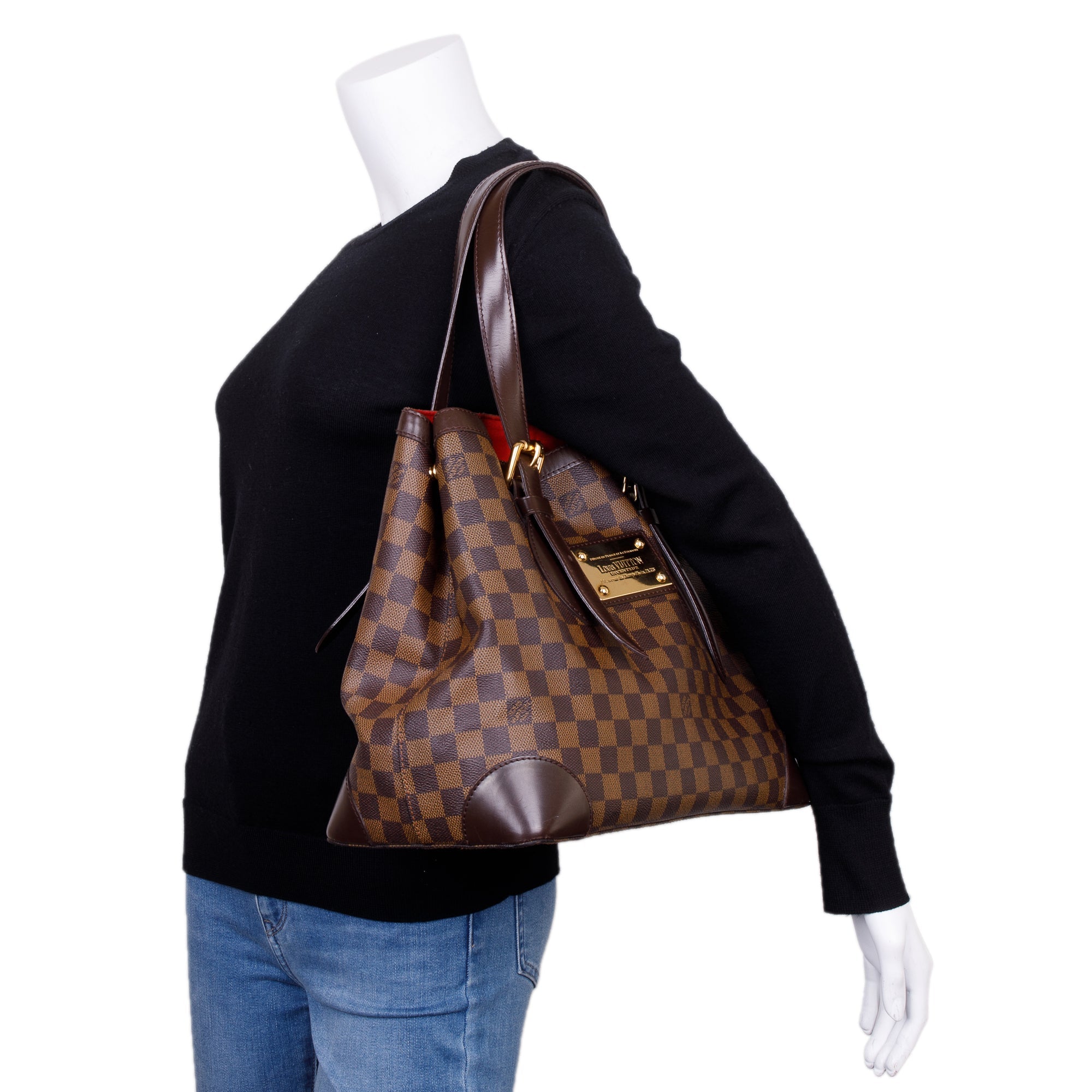 Louis Vuitton Damier Ebene Hampstead MM