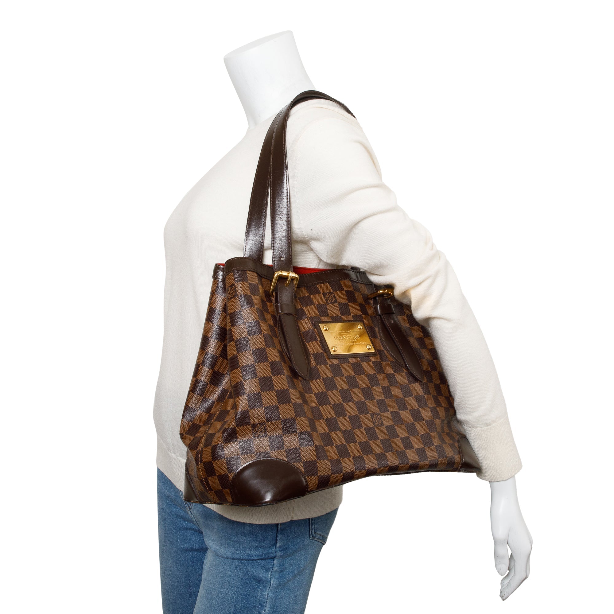 Louis Vuitton Damier Ebene Hampstead MM