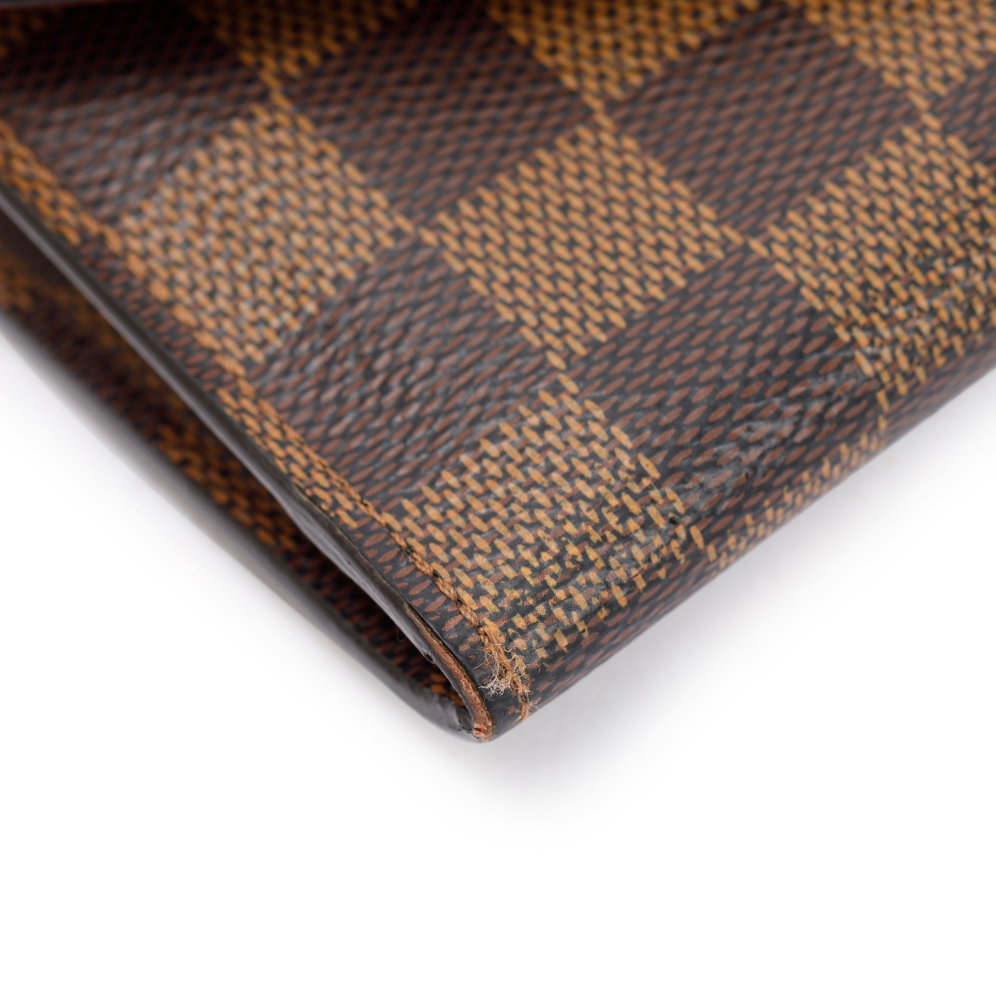 Louis Vuitton Damier Ebene Josephine Wallet w/ Box & Receipt