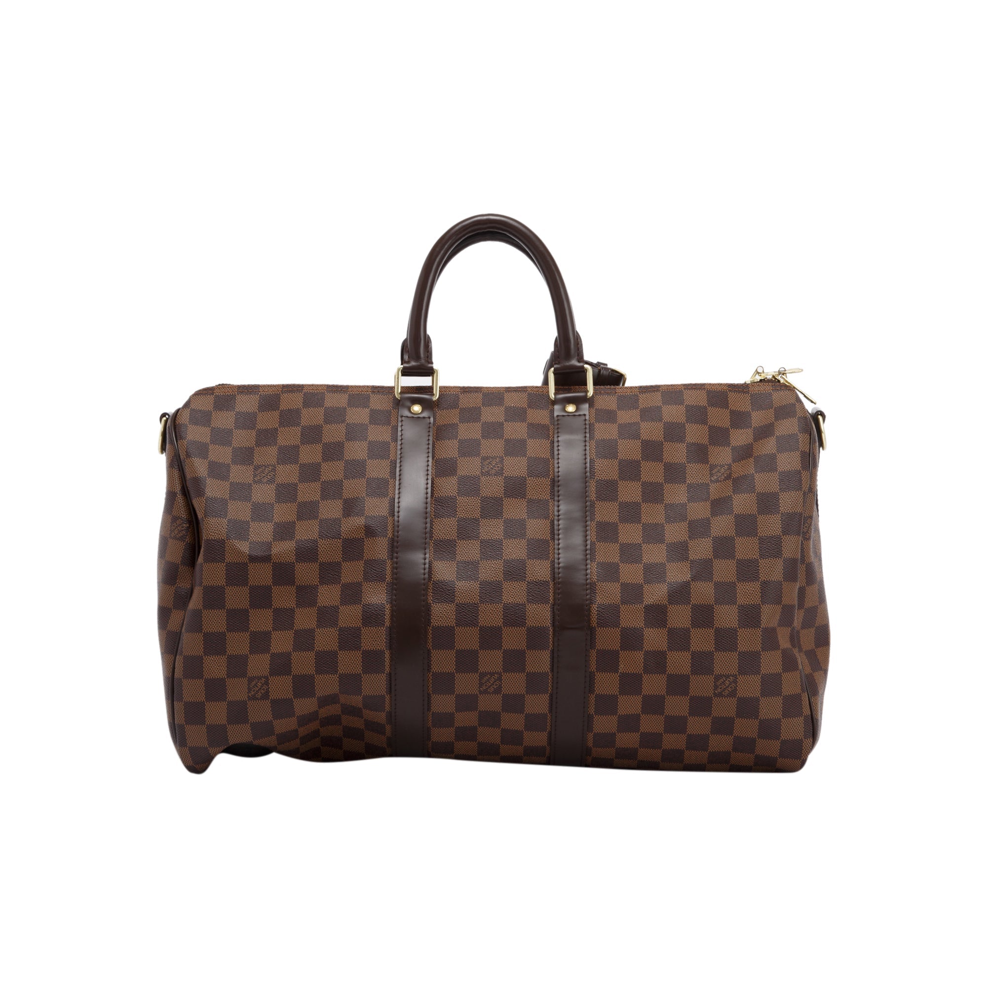 Louis Vuitton Damier Ebene Keepall Bandouliere 45 W/O Strap