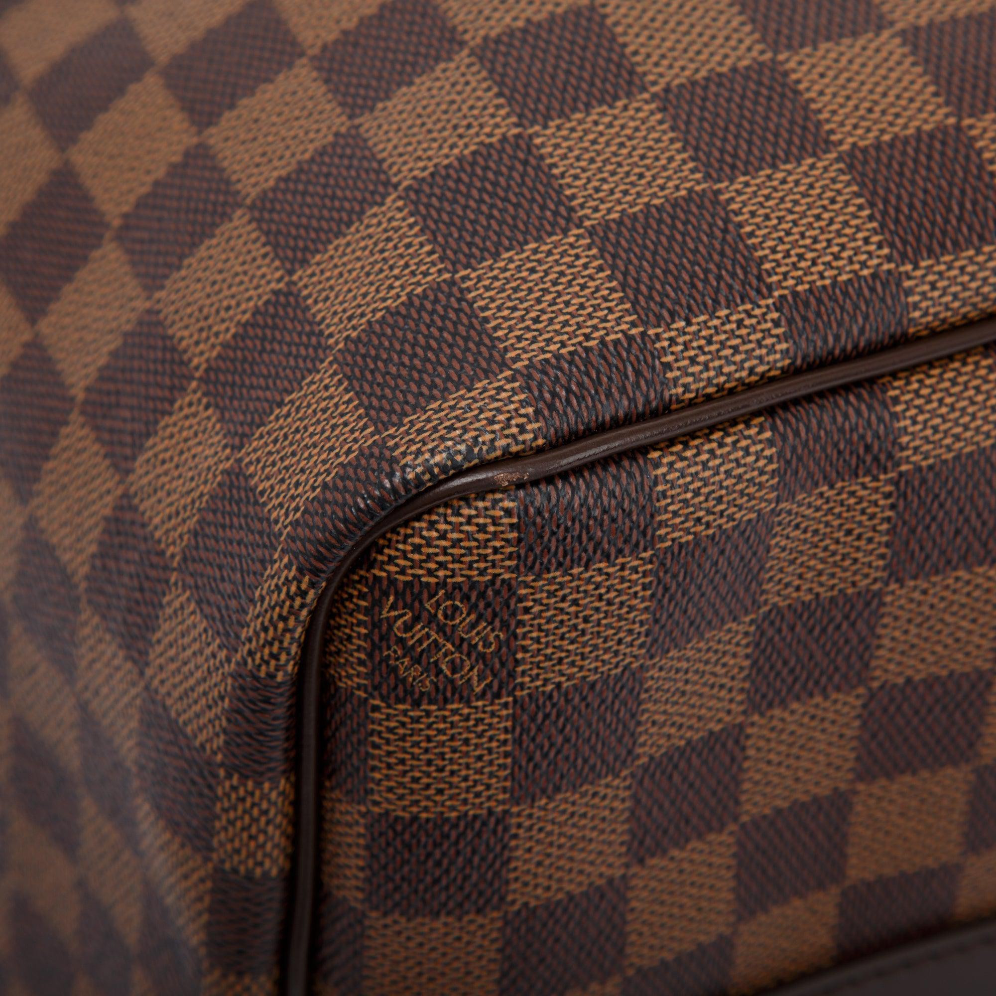 Louis Vuitton Damier Ebene Keepall Bandouliere 45 W/O Strap