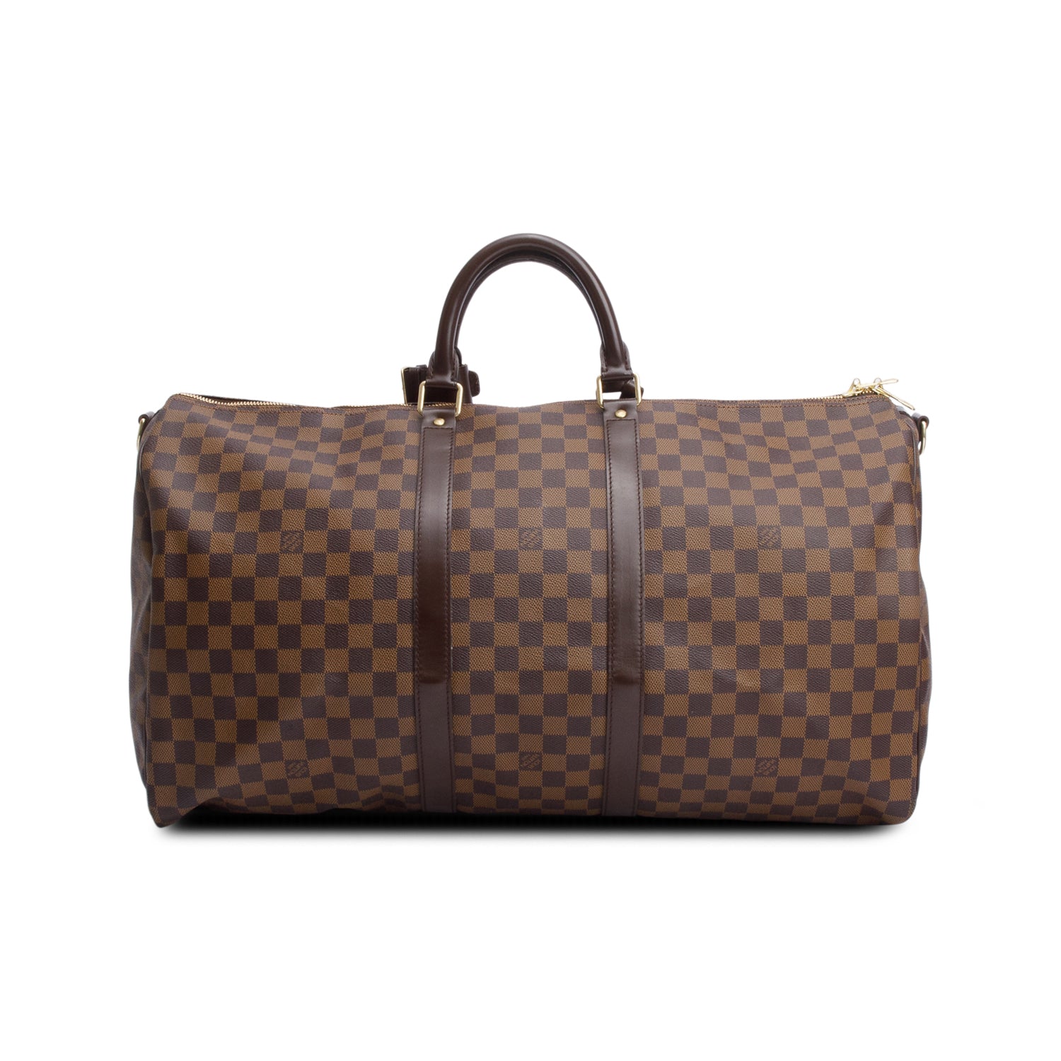 Louis Vuitton Damier Ebene Keepall Bandouliere 55 w/ Strap
