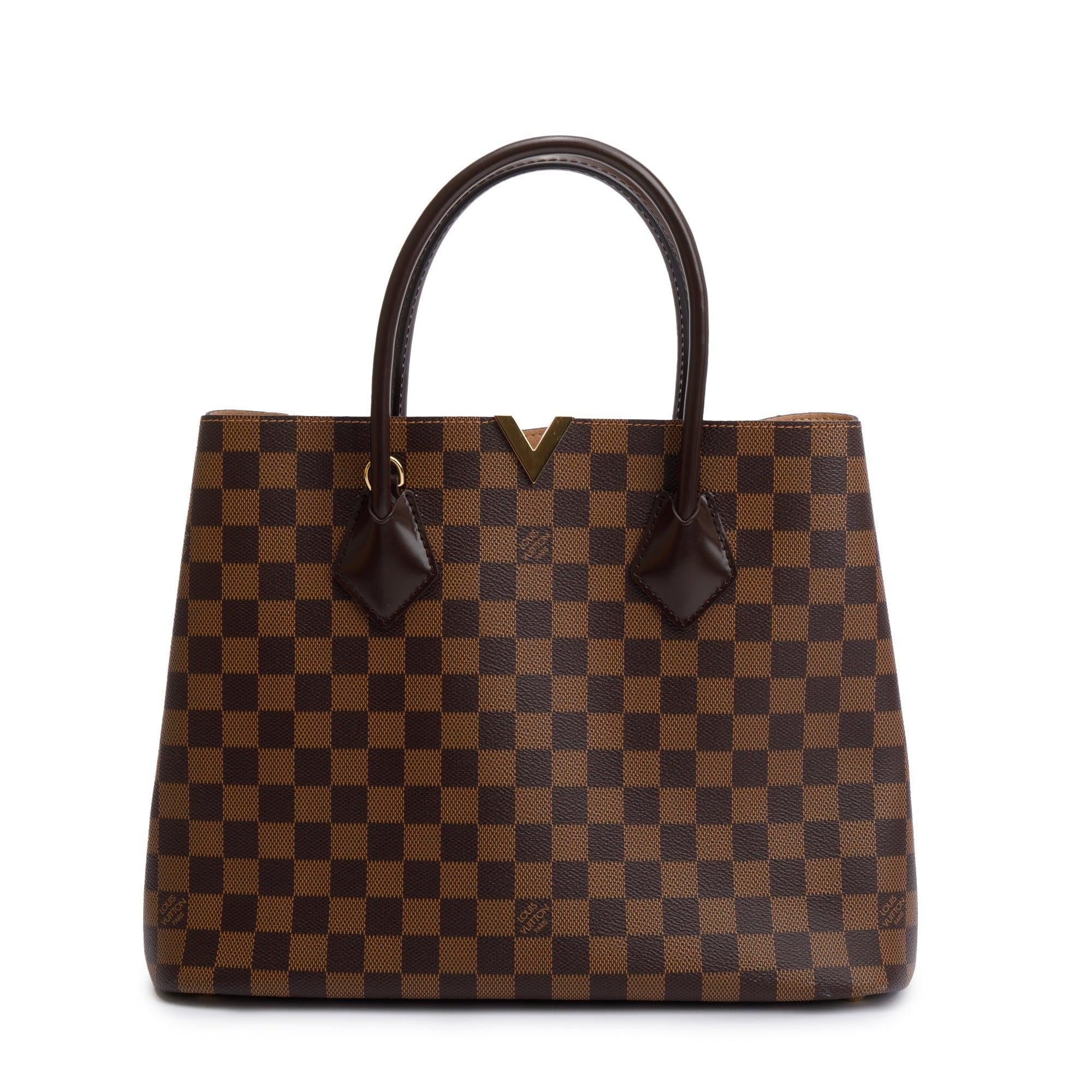 Louis Vuitton Damier Ebene Kensington Tote w/ Strap