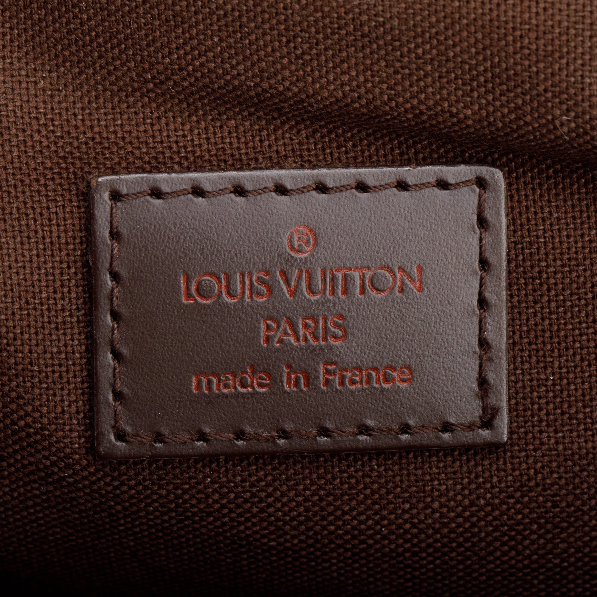 Louis Vuitton Damier Ebene Melville Bum Bag w/ Box