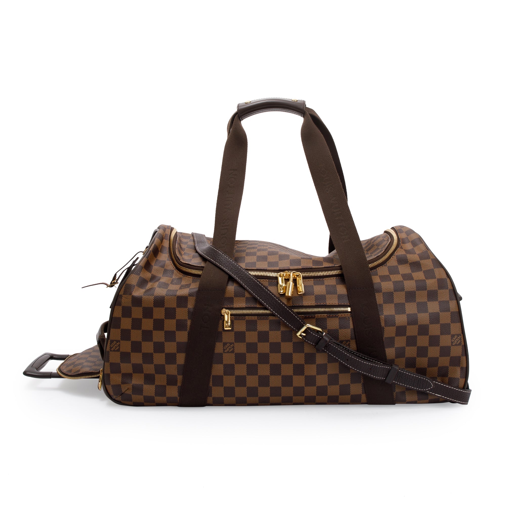 Louis Vuitton Damier Ebene Neo Eole 55 Rolling Duffle