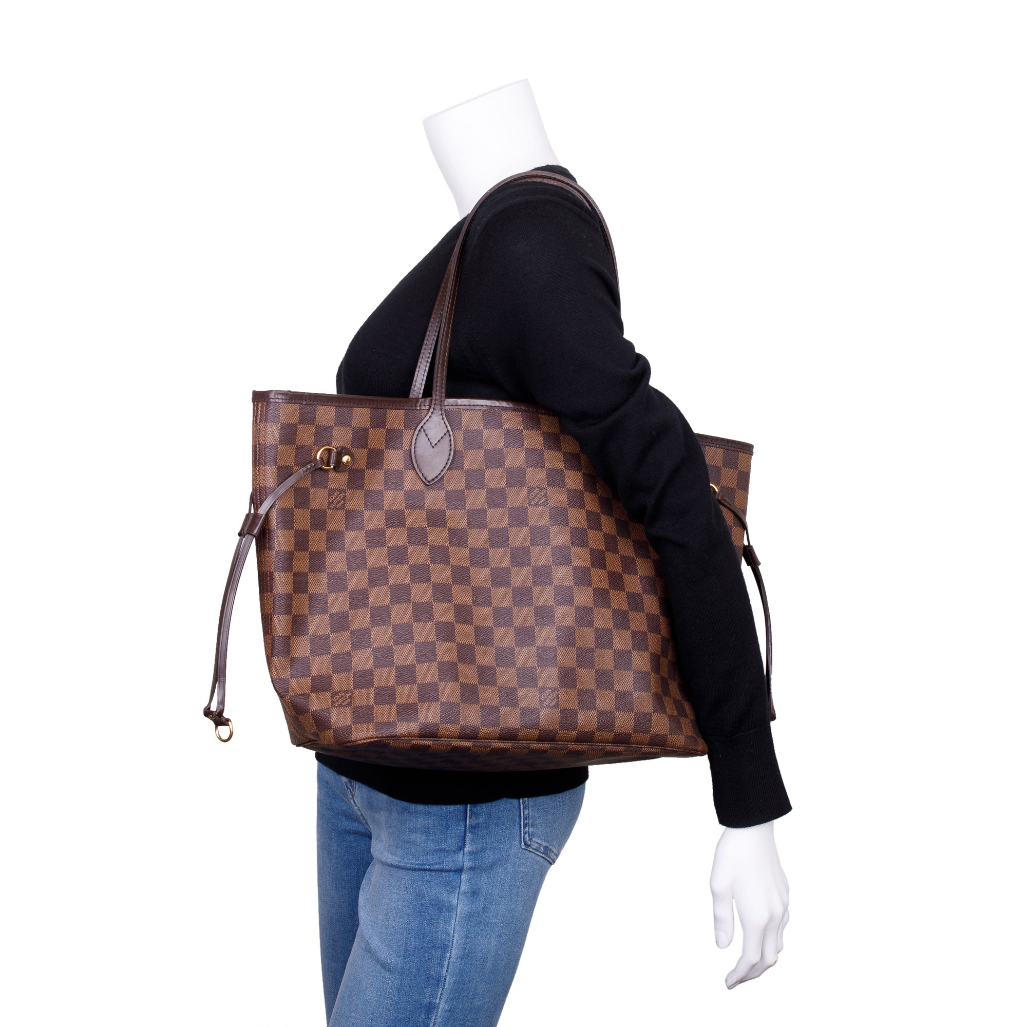 Louis Vuitton Damier Ebene Neverfull MM