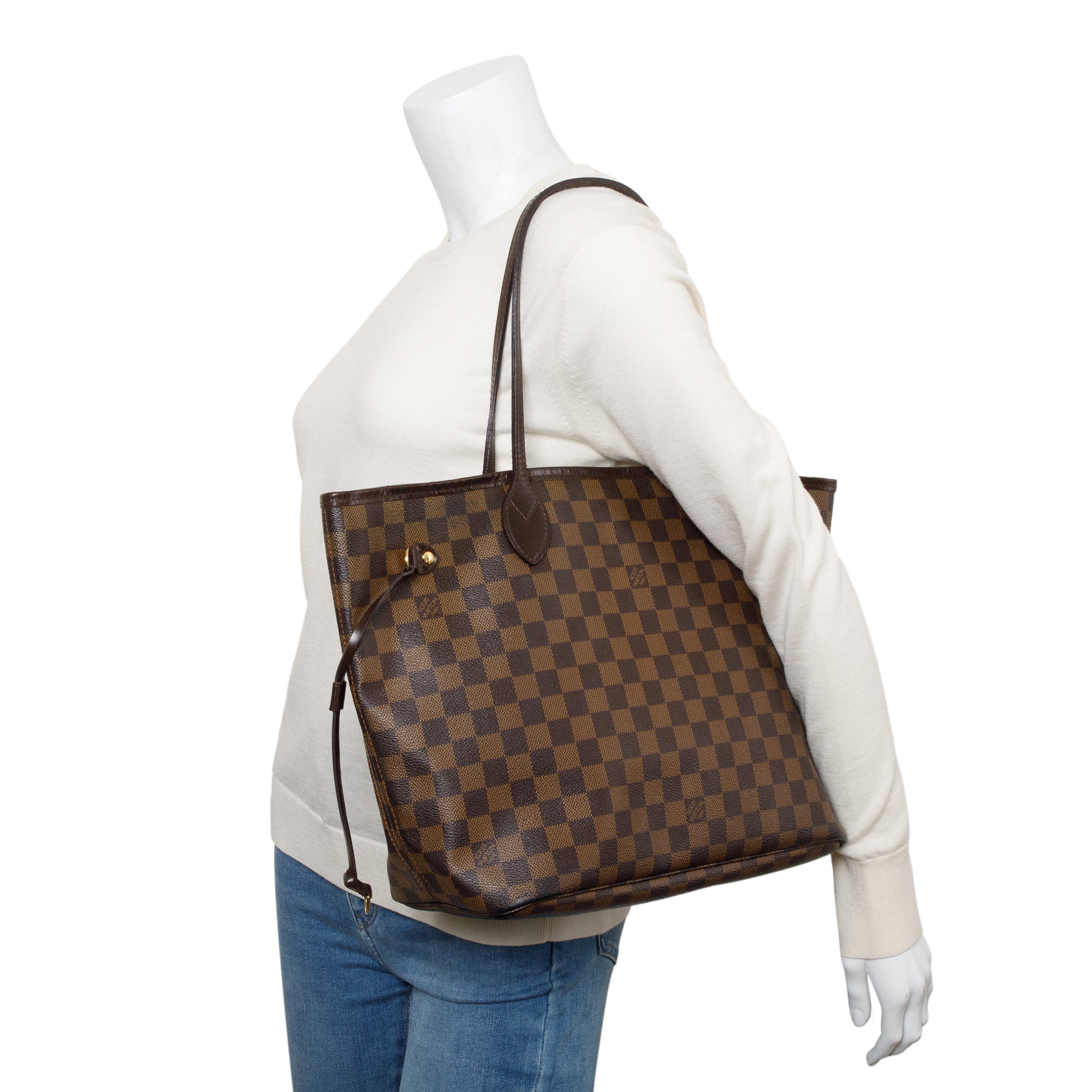 Louis Vuitton Damier Ebene Neverfull MM