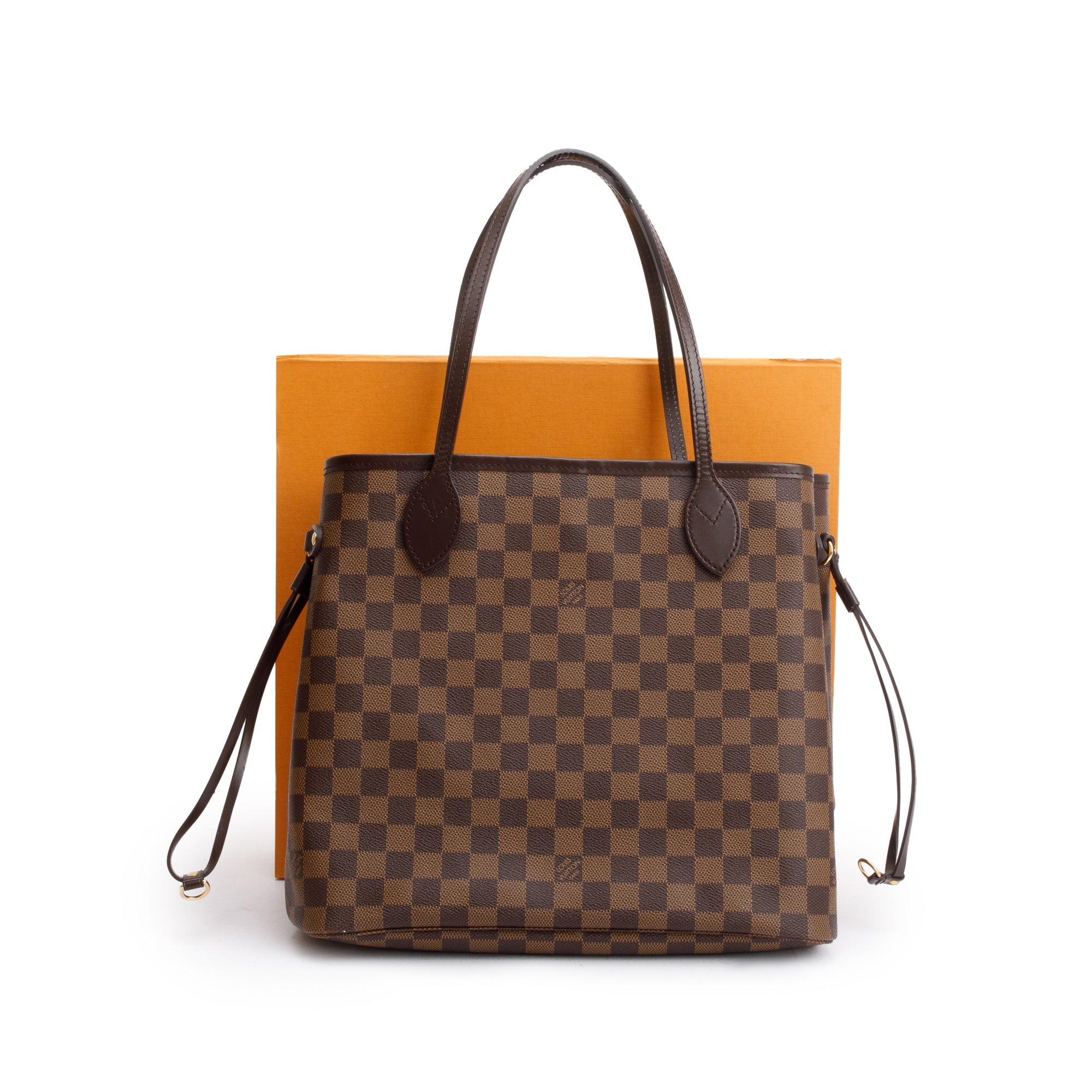Louis Vuitton Damier Ebene Neverfull MM w/ Box & Receipt
