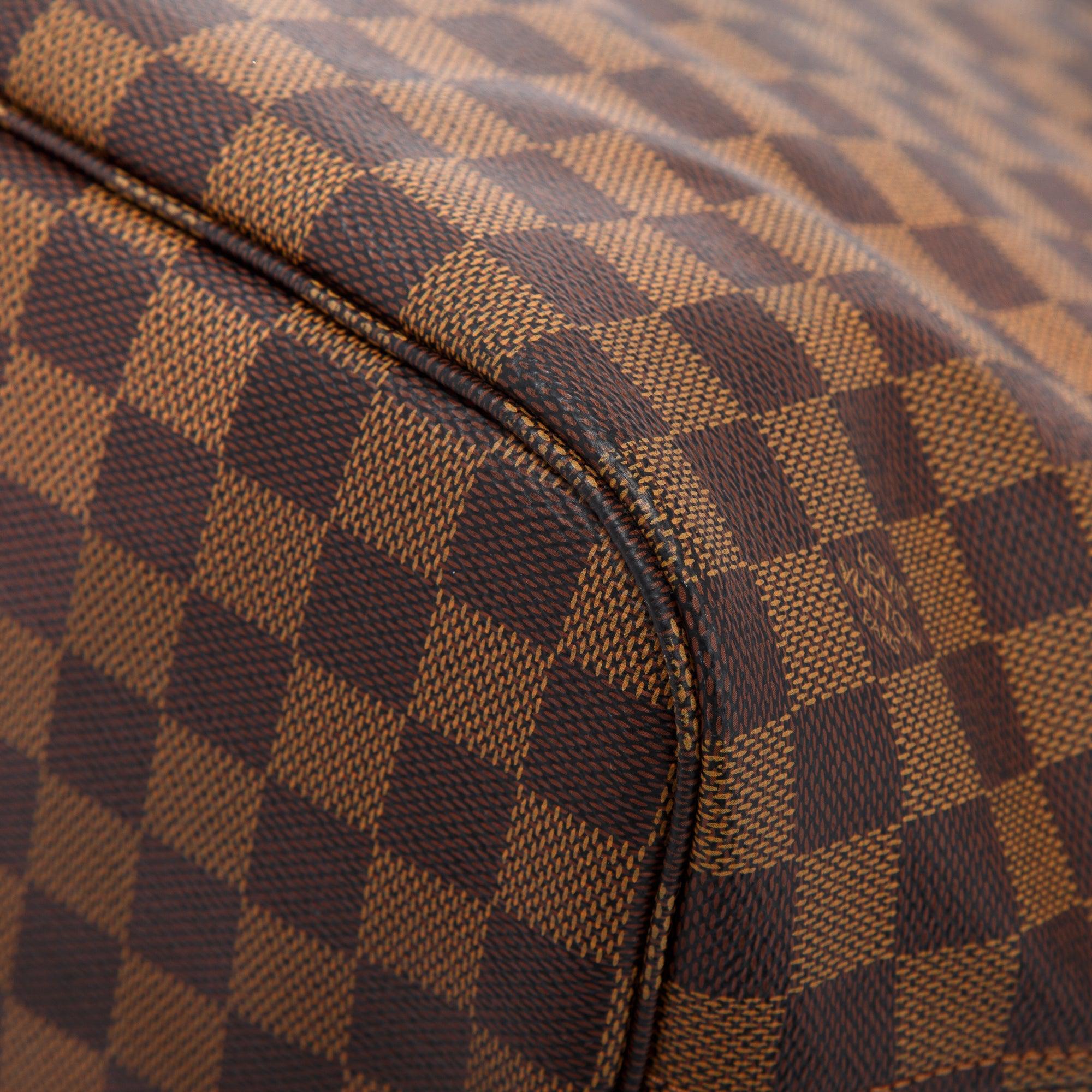 Louis Vuitton Damier Ebene Neverfull MM w/ Pouch