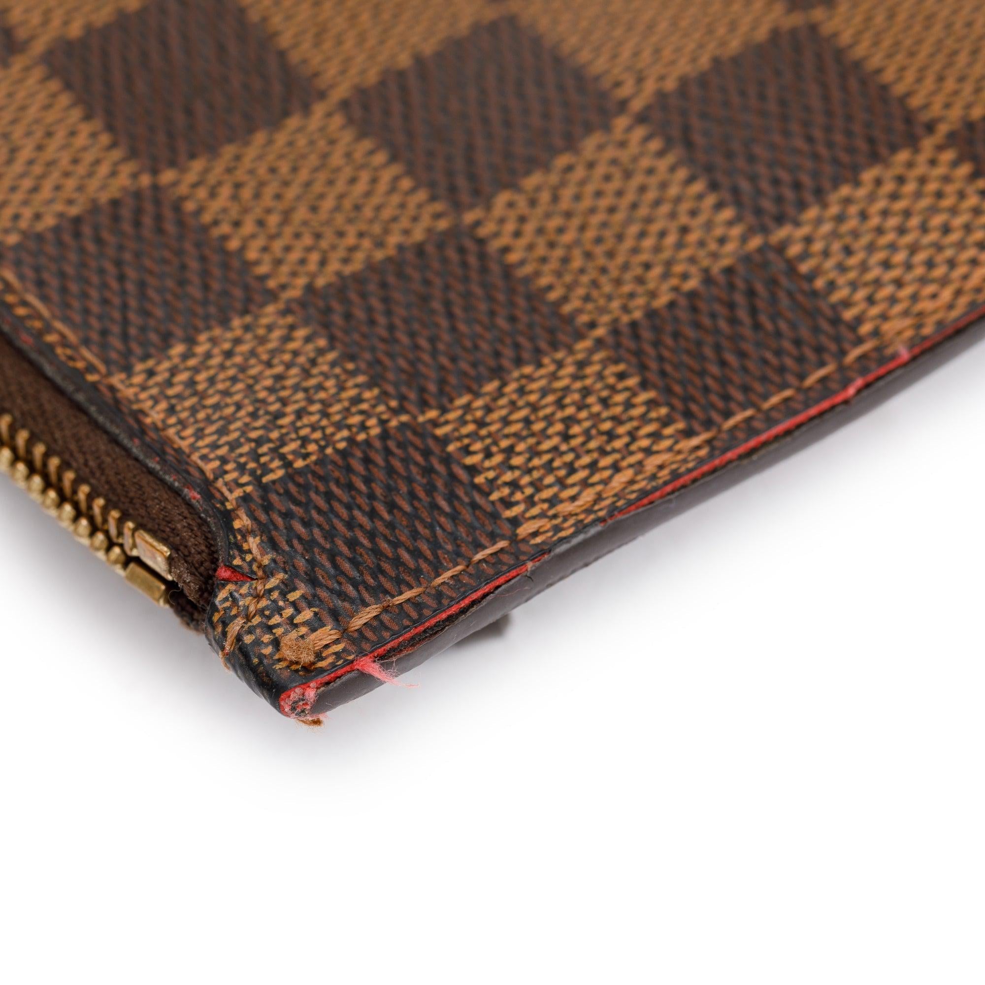 Louis Vuitton Damier Ebene Neverfull MM w/ Pouch