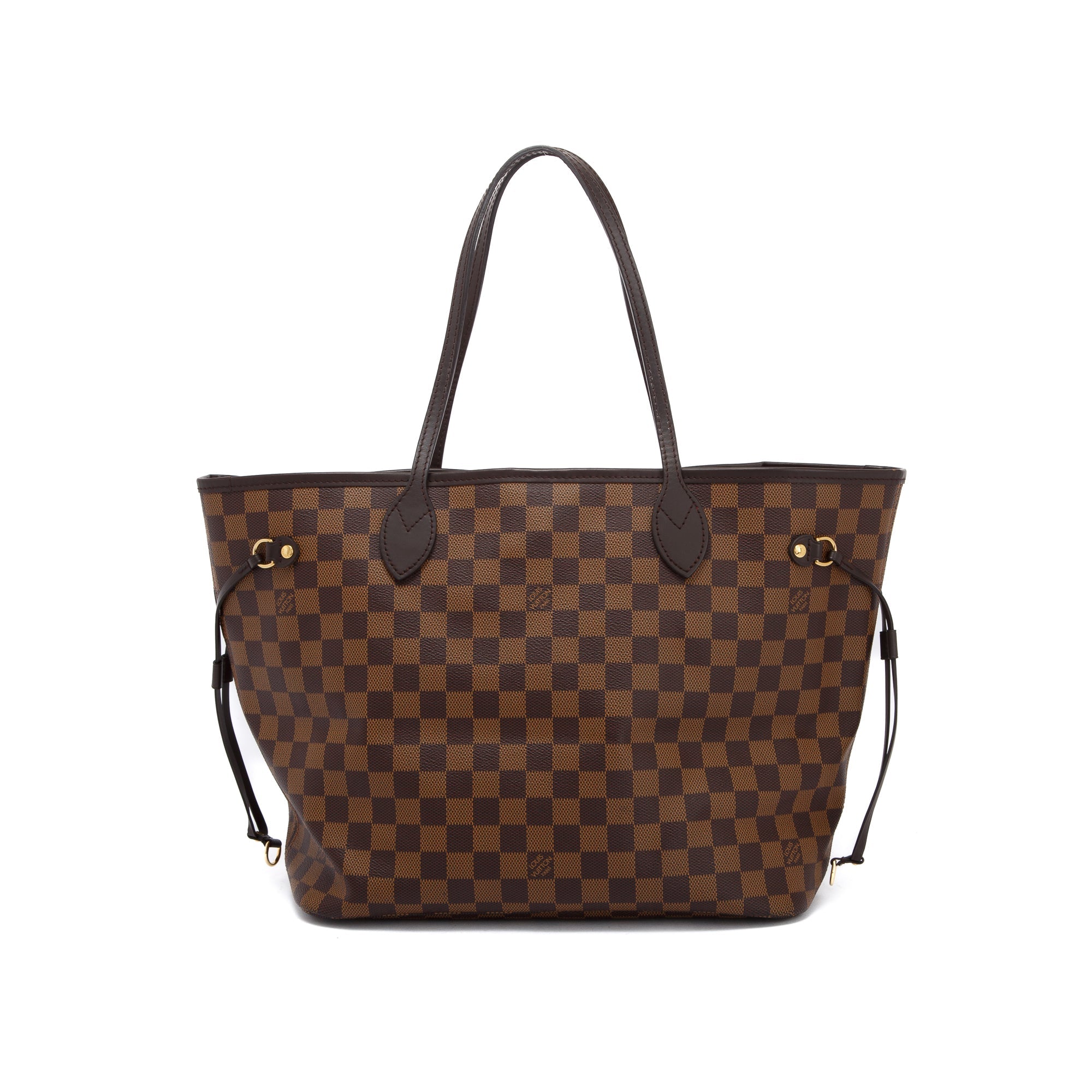 Louis Vuitton Damier Ebene Neverfull MM w/ Pouch