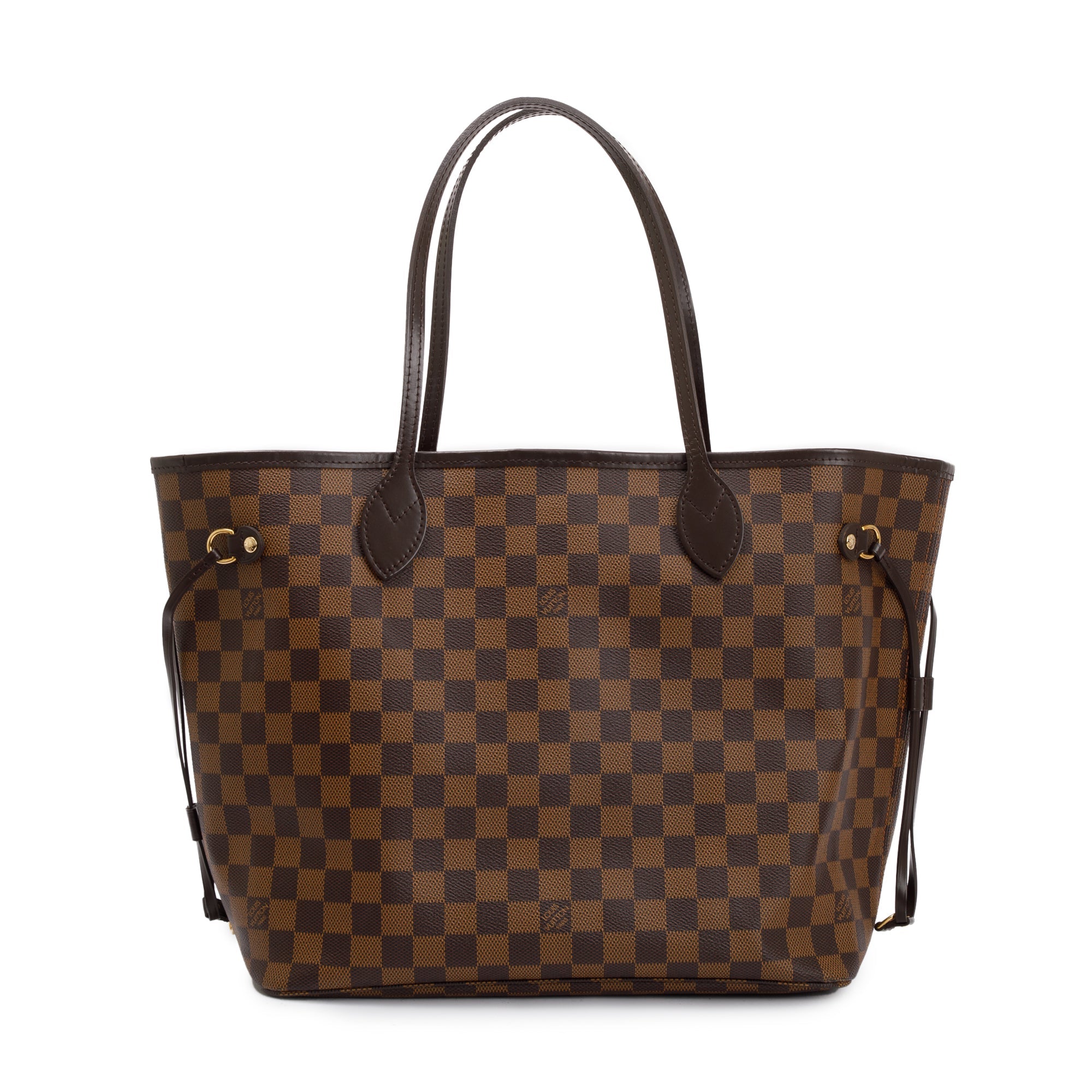 Louis Vuitton Damier Ebene Neverfull MM w/ Pouch
