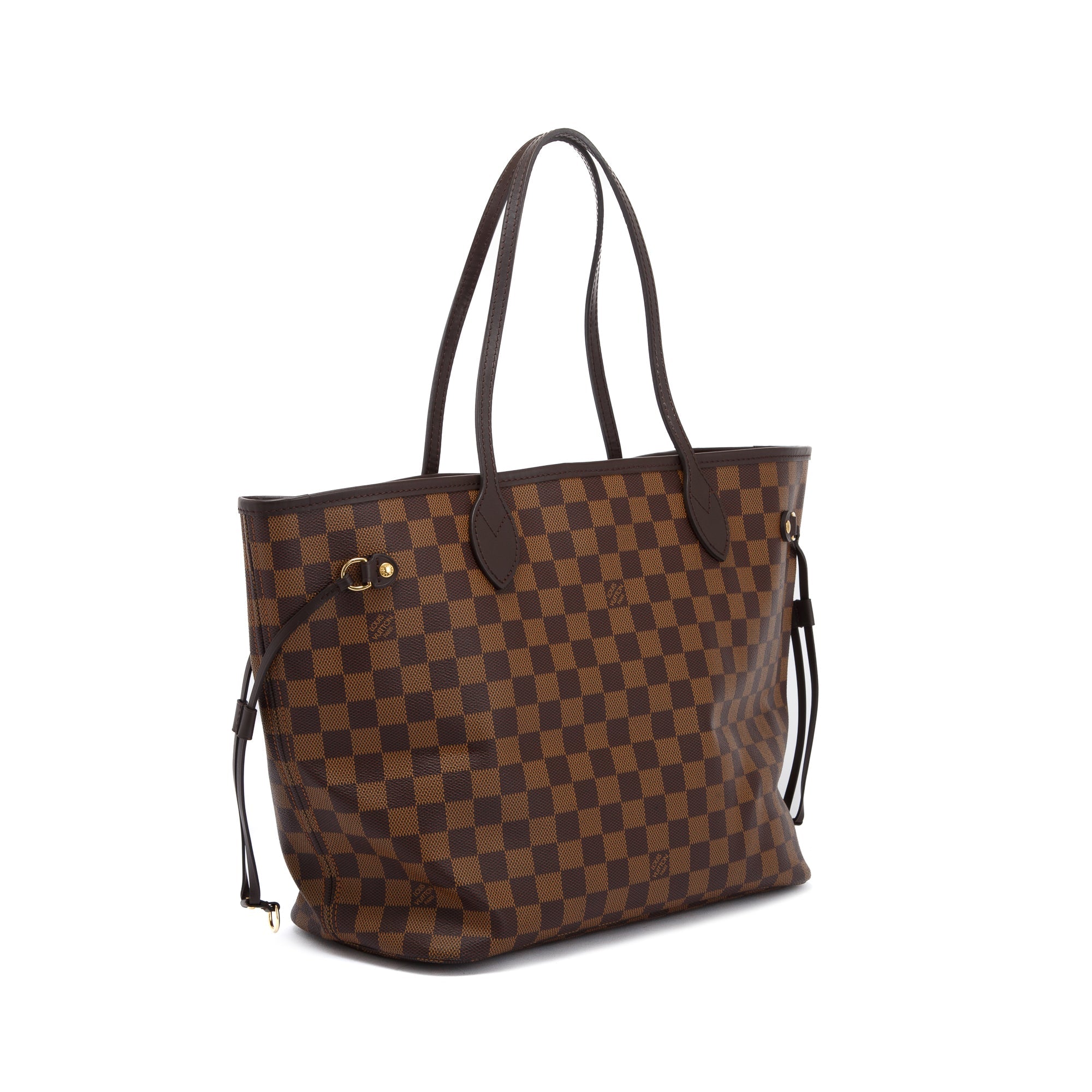 Louis Vuitton Damier Ebene Neverfull MM w/ Pouch