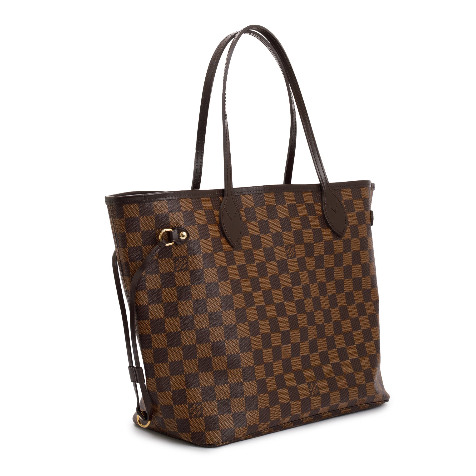 Louis Vuitton Damier Ebene Neverfull MM w/ Pouch