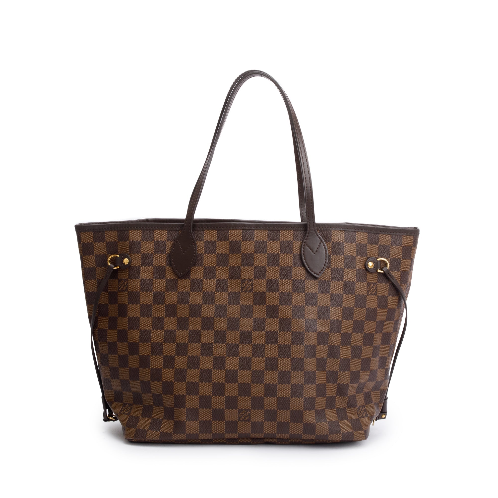 Louis Vuitton Damier Ebene Neverfull MM w/ Pouch
