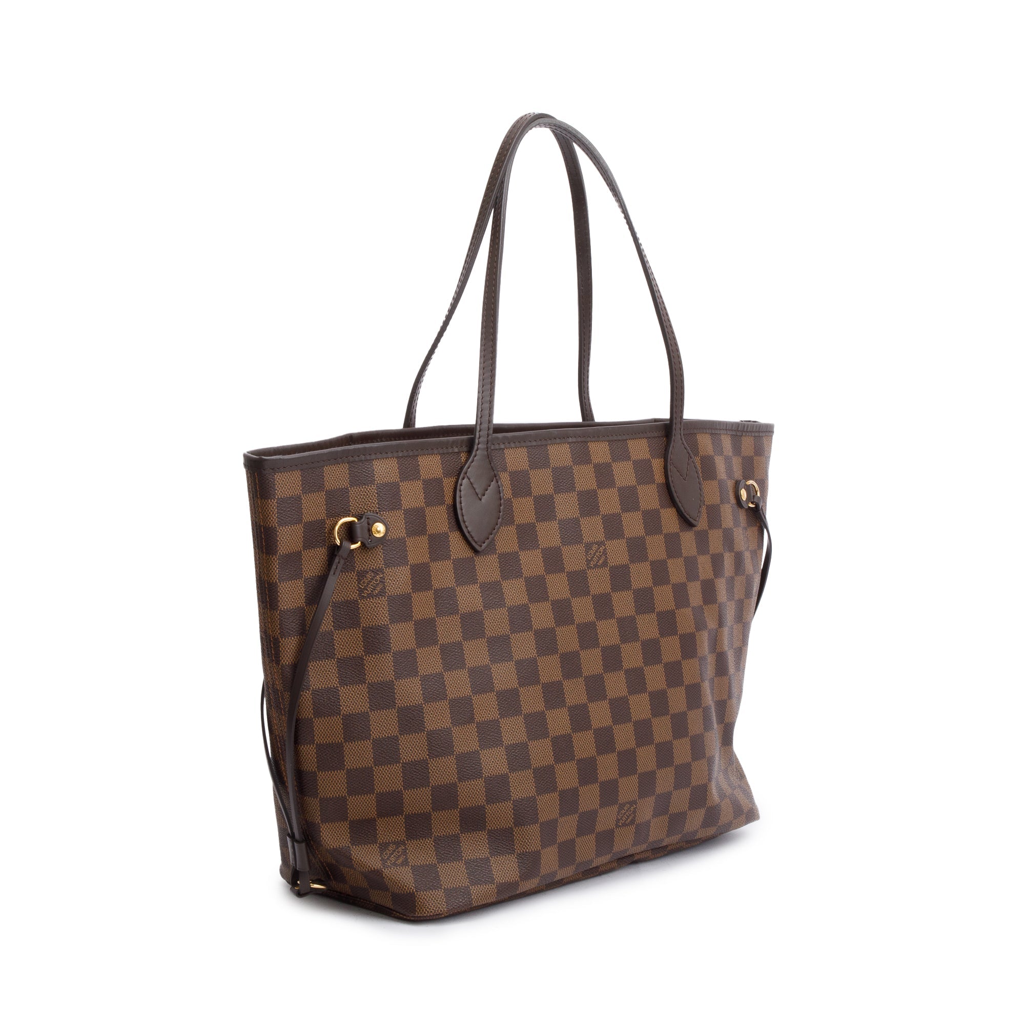 Louis Vuitton Damier Ebene Neverfull MM w/ Pouch