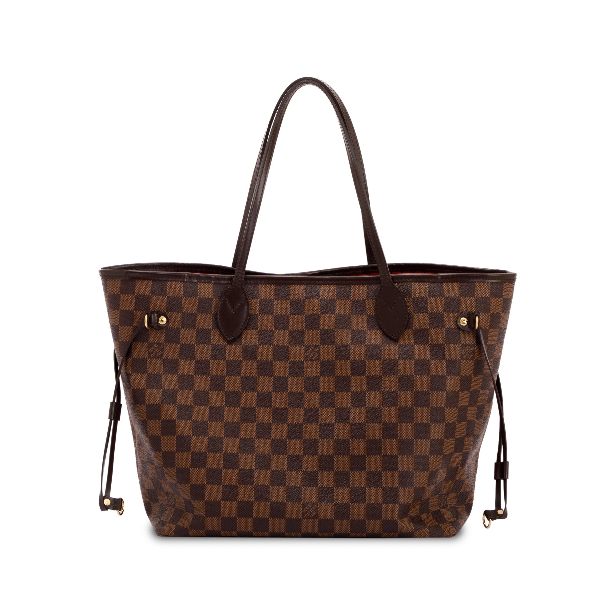 Louis Vuitton Damier Ebene Neverfull MM w/ Pouch