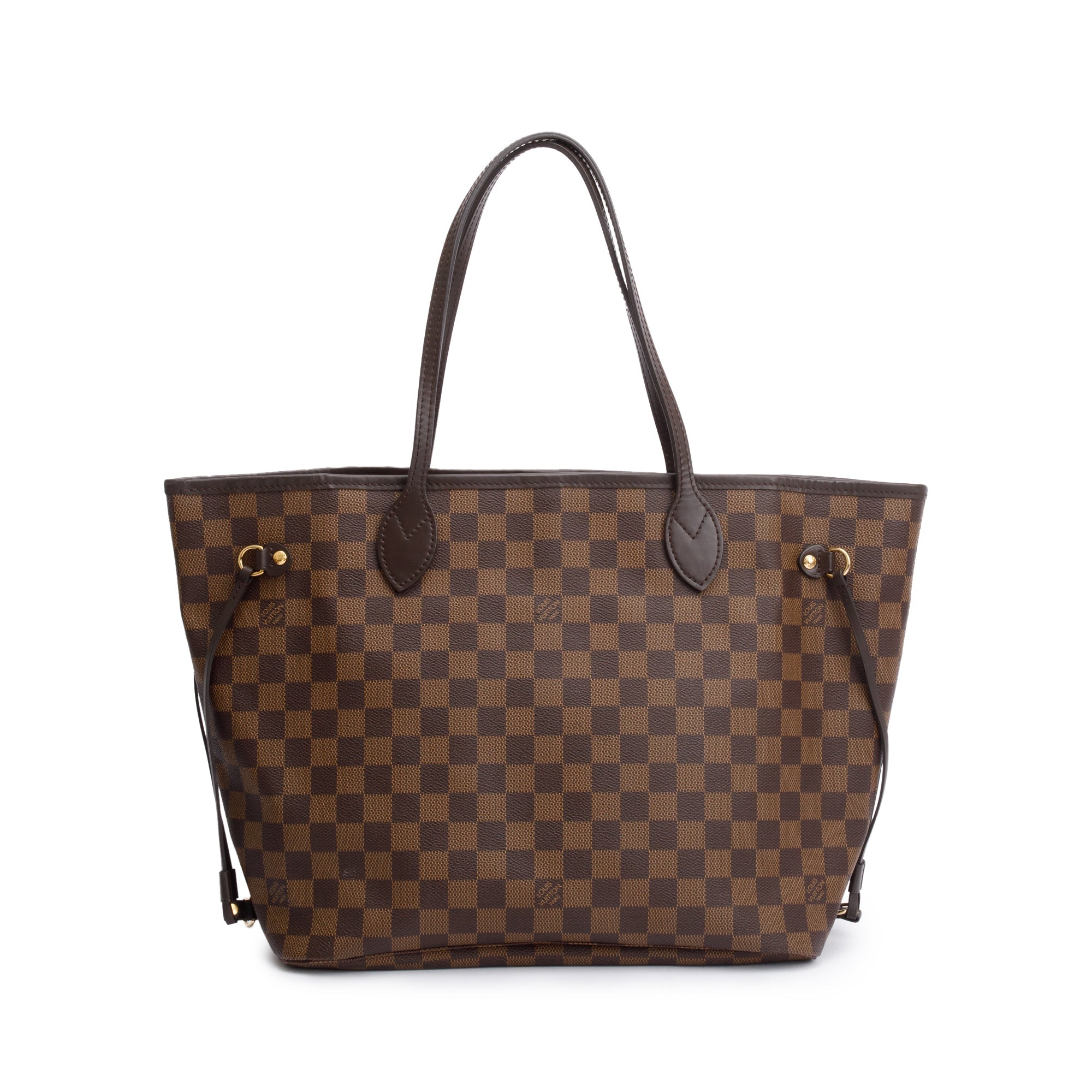 Louis Vuitton Damier Ebene Neverfull MM w/ Pouch