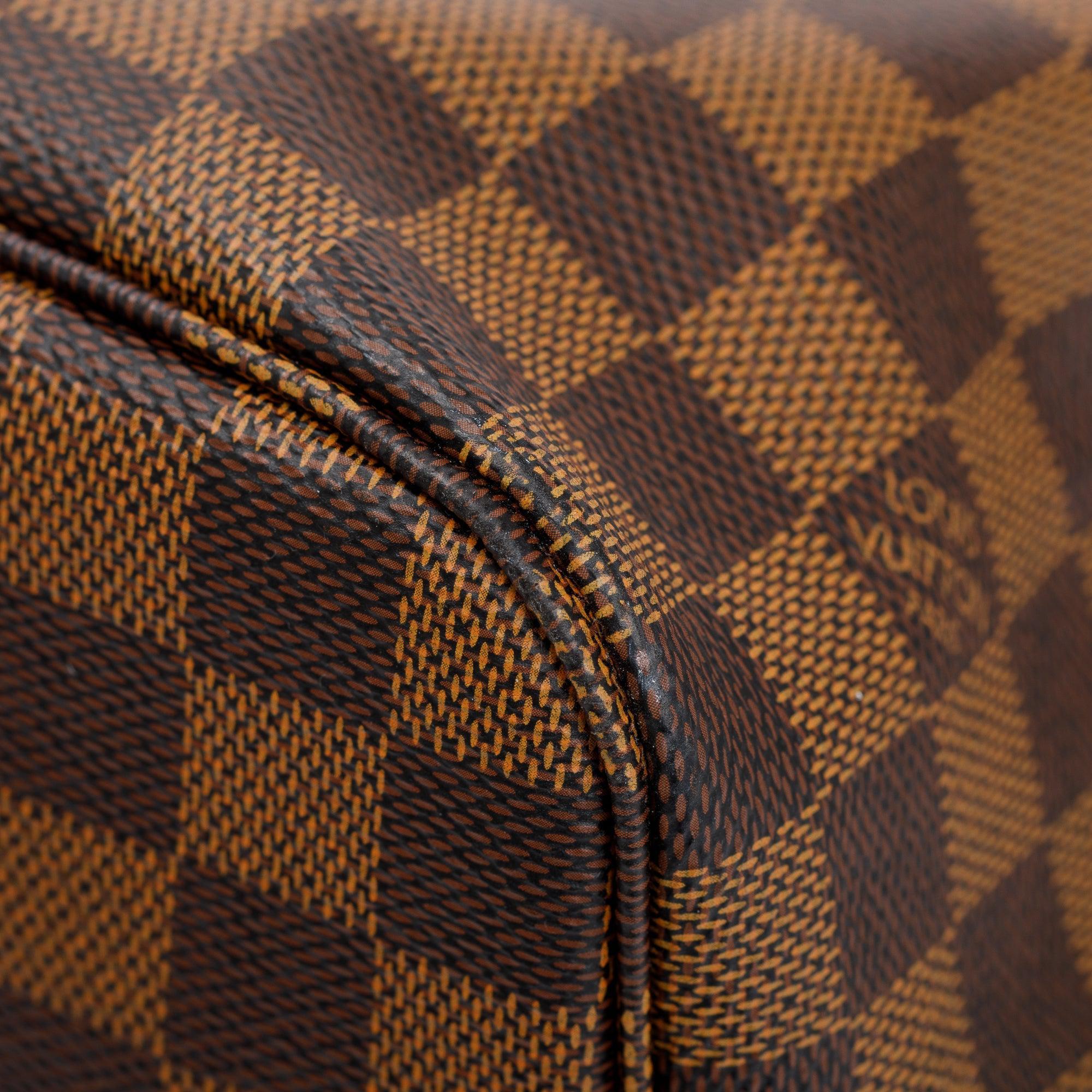 Louis Vuitton Damier Ebene Neverfull MM w/ Pouch