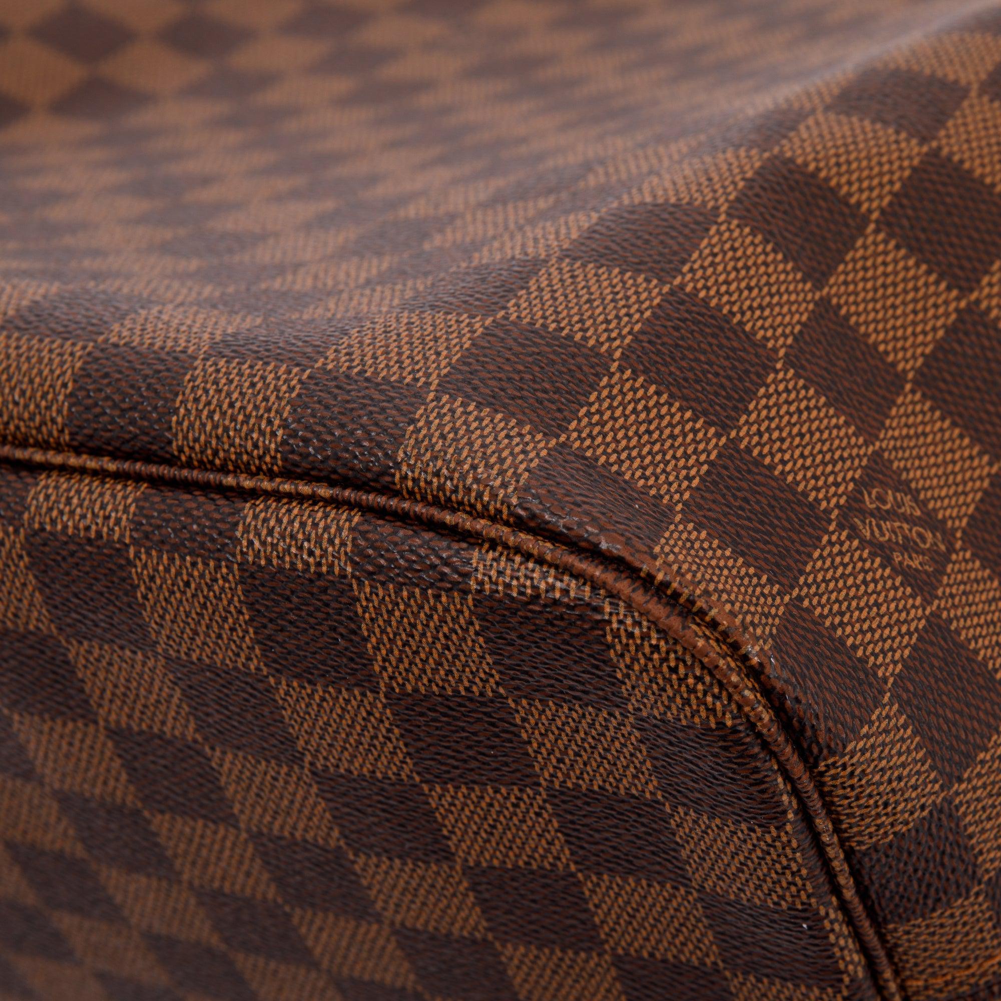 Louis Vuitton Damier Ebene Neverfull MM w/ Pouch
