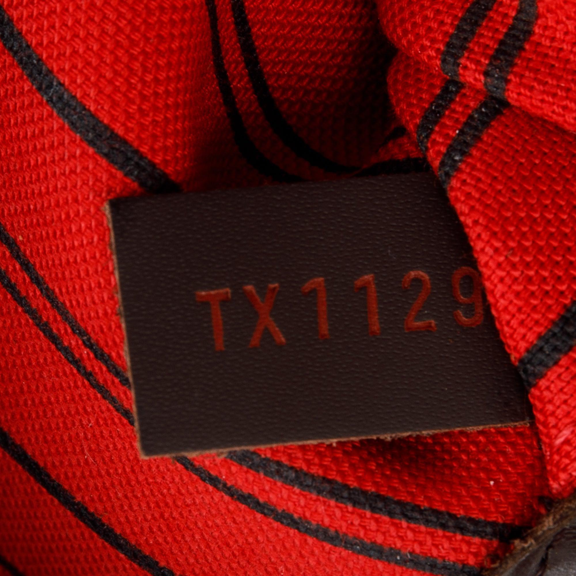 Louis Vuitton Damier Ebene Neverfull MM w/ Pouch & Box