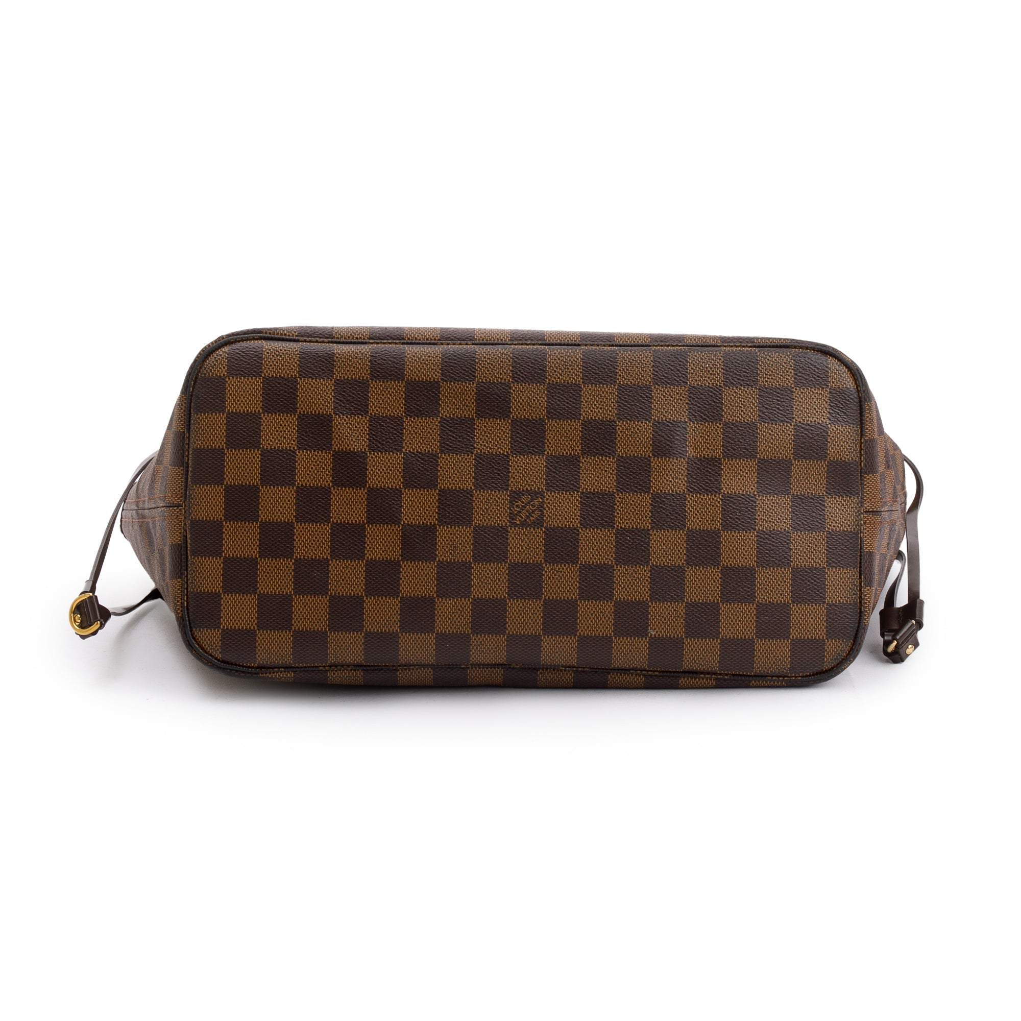 Louis Vuitton Damier Ebene Neverfull MM w/ Pouch & Box