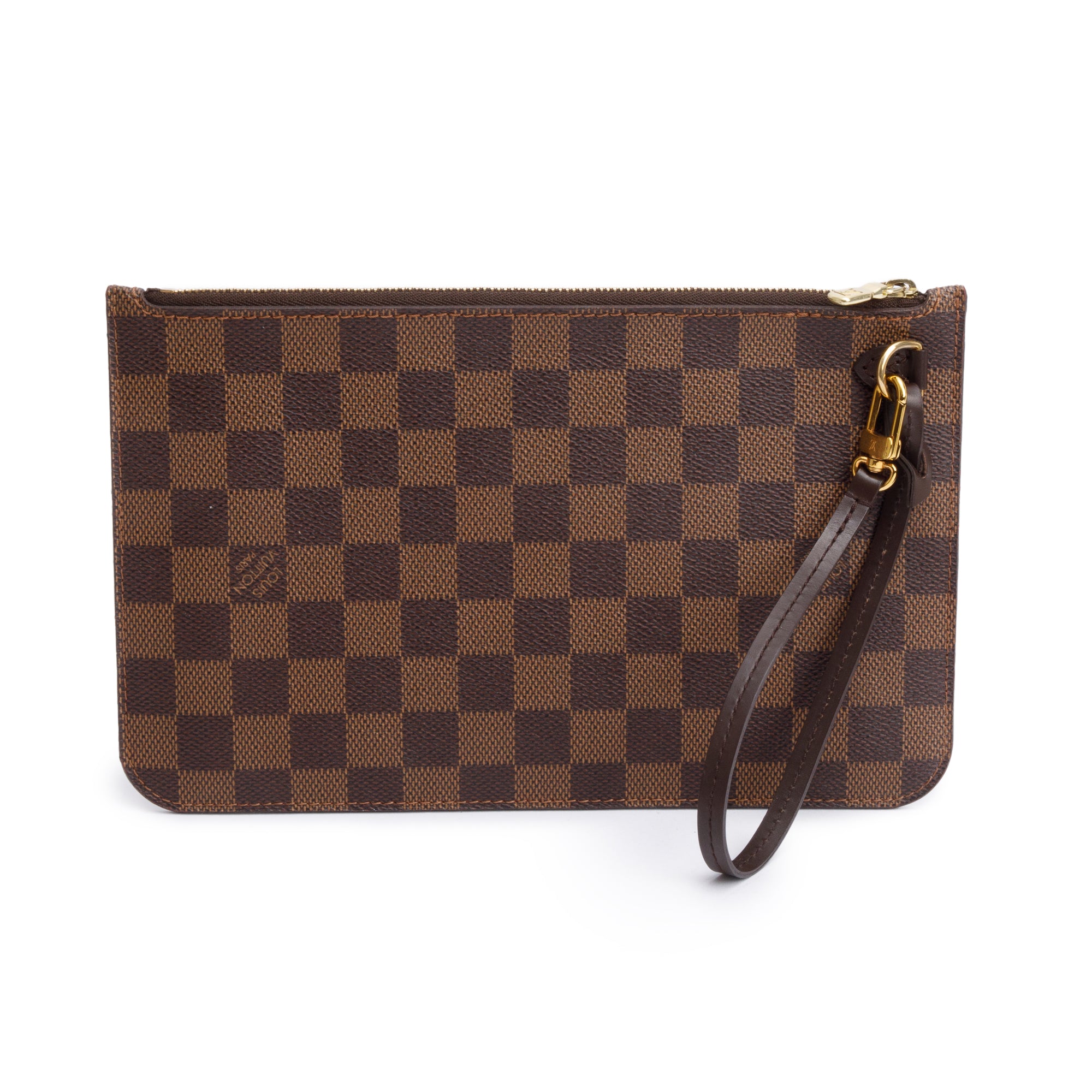 Louis Vuitton Damier Ebene Neverfull Pochette