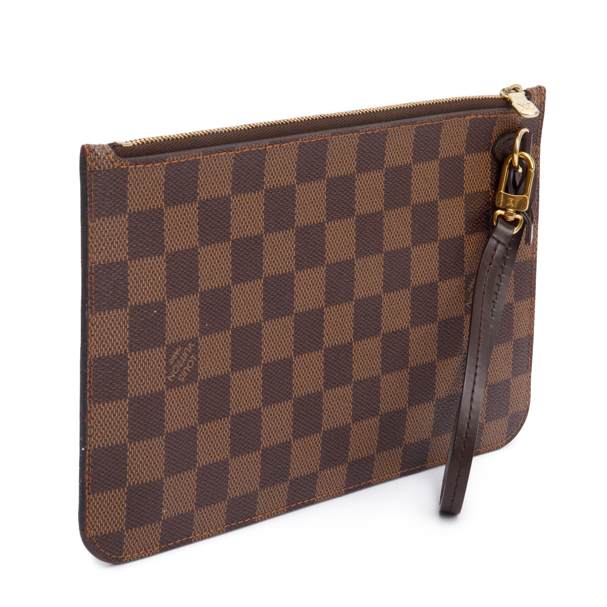 Louis Vuitton Damier Ebene Neverfull Pochette
