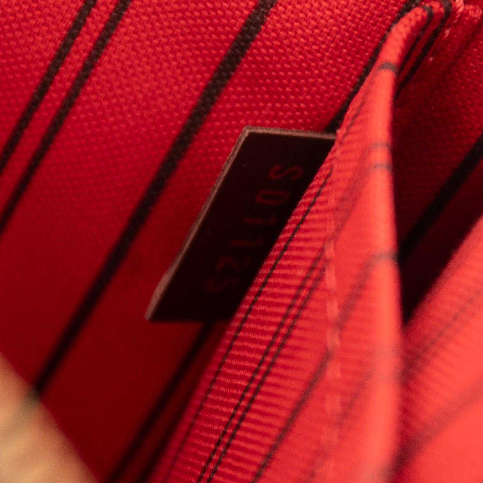 Louis Vuitton Damier Ebene Neverfull Pochette W/O Strap