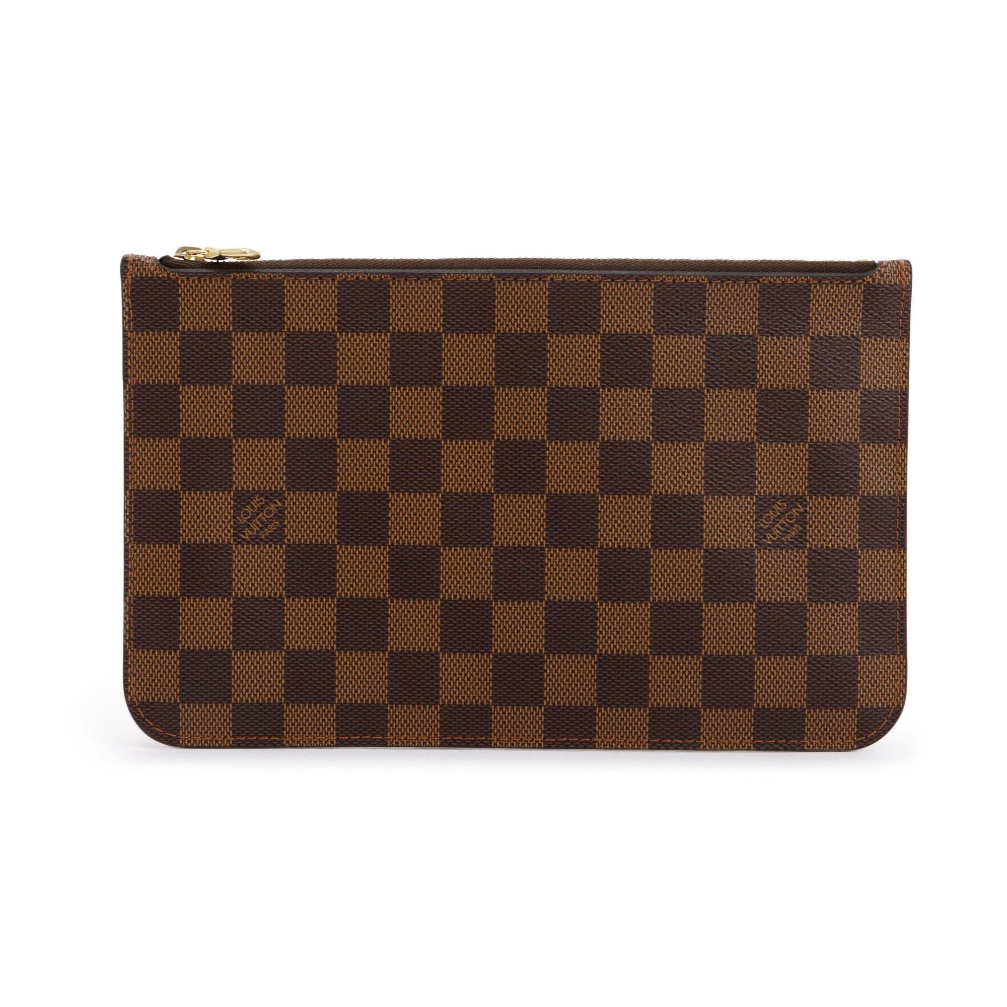Louis Vuitton Damier Ebene Neverfull Pochette