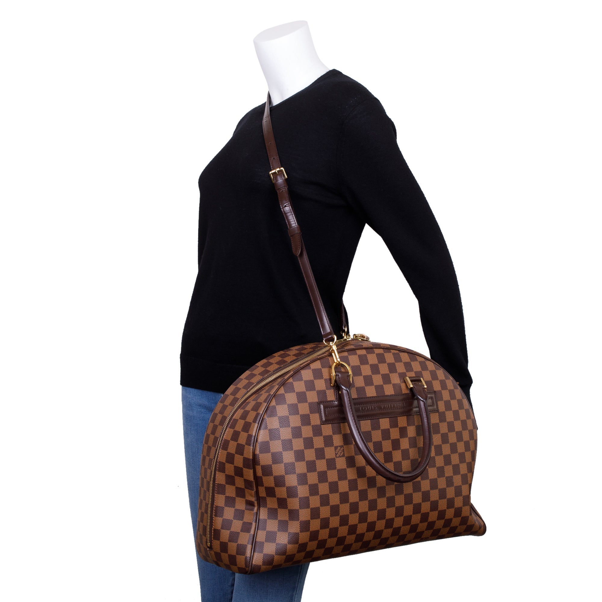 Louis Vuitton Damier Ebene Nolita 24 Heures w/ Strap