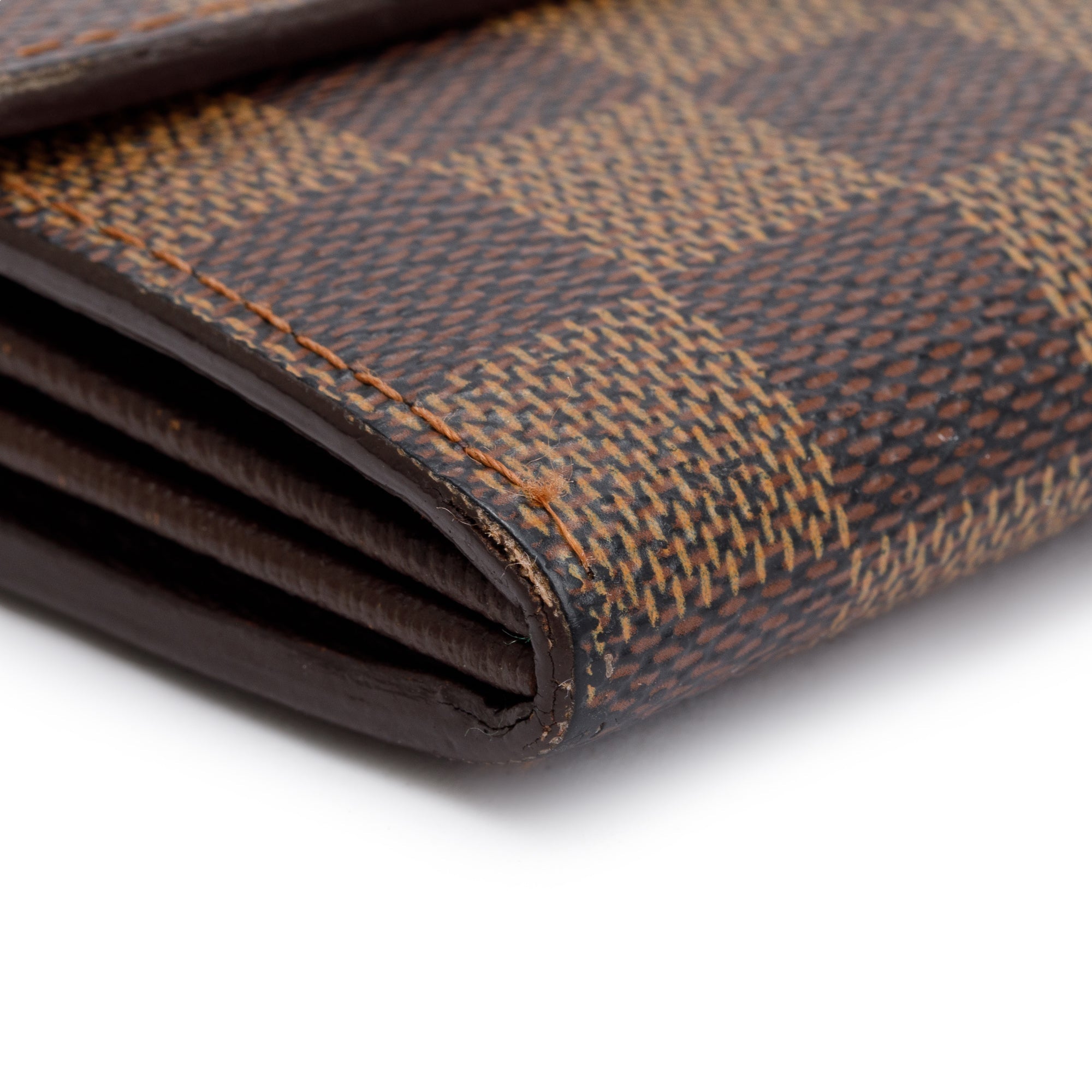 Louis Vuitton Damier Ebene Sarah Wallet