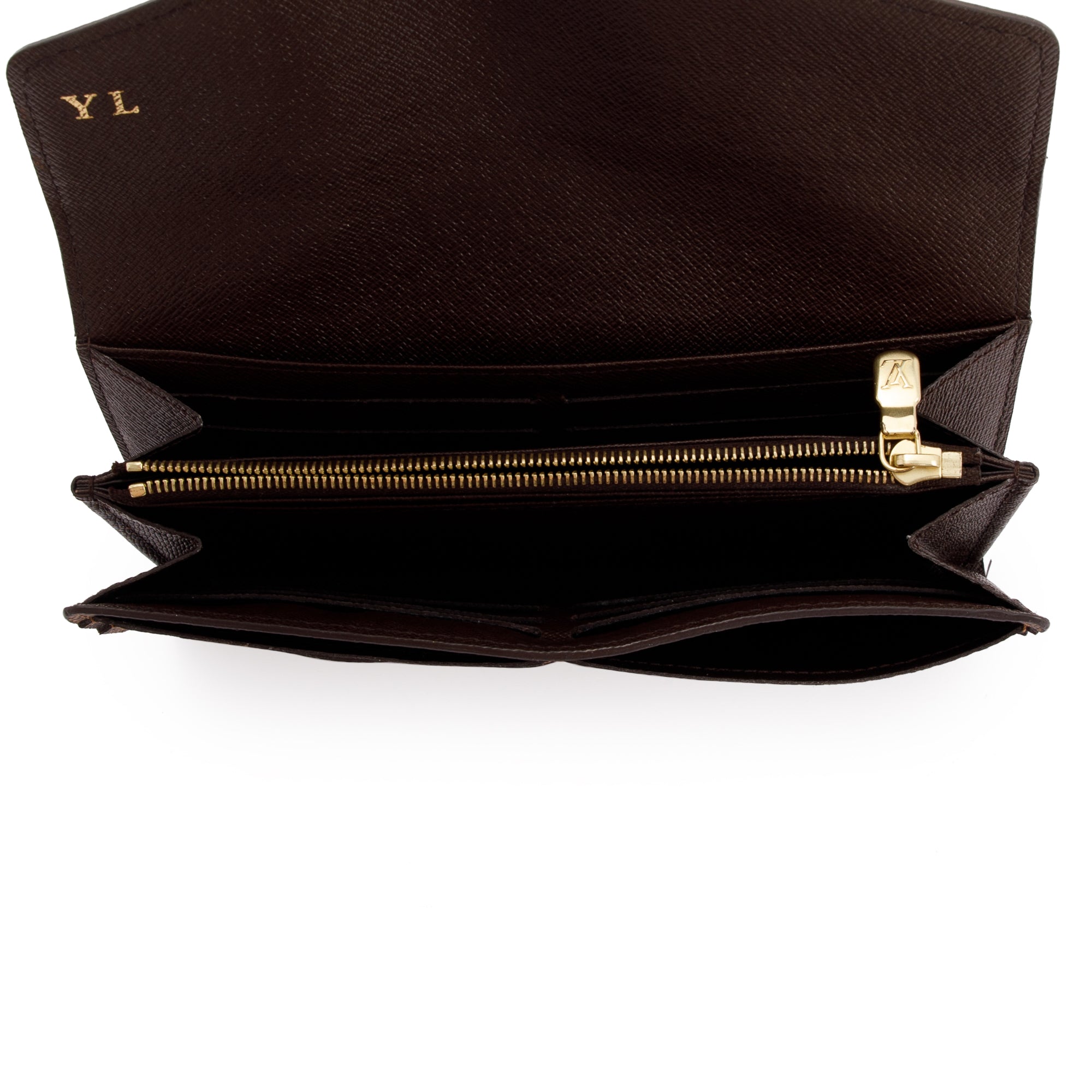 Louis Vuitton Damier Ebene Sarah Wallet